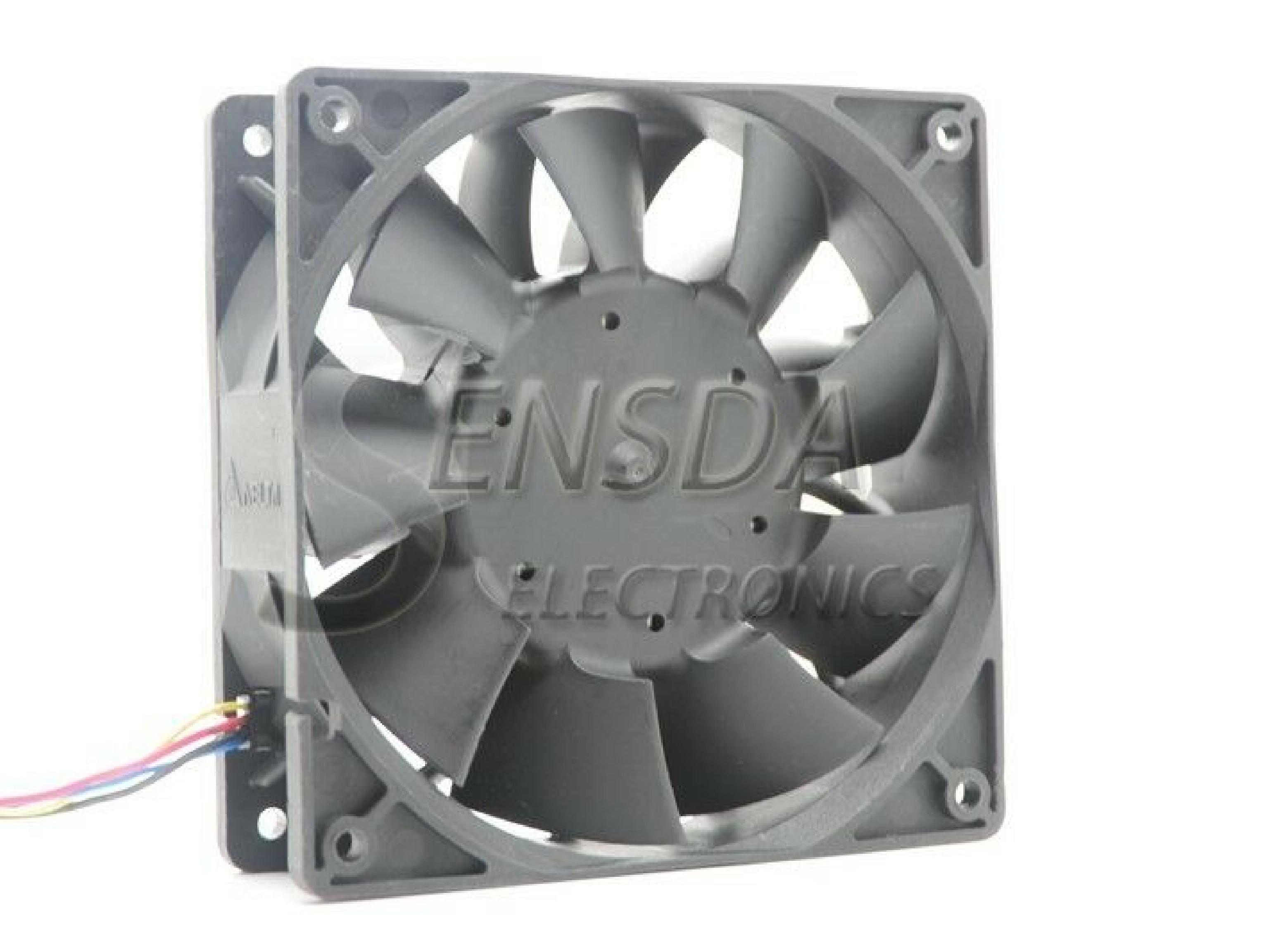 DELTA ELECTRONICS TFC1212DE 12V DC 3.9A BRUSHLESS 120MM X 38MM 8 PIN, 252CFM