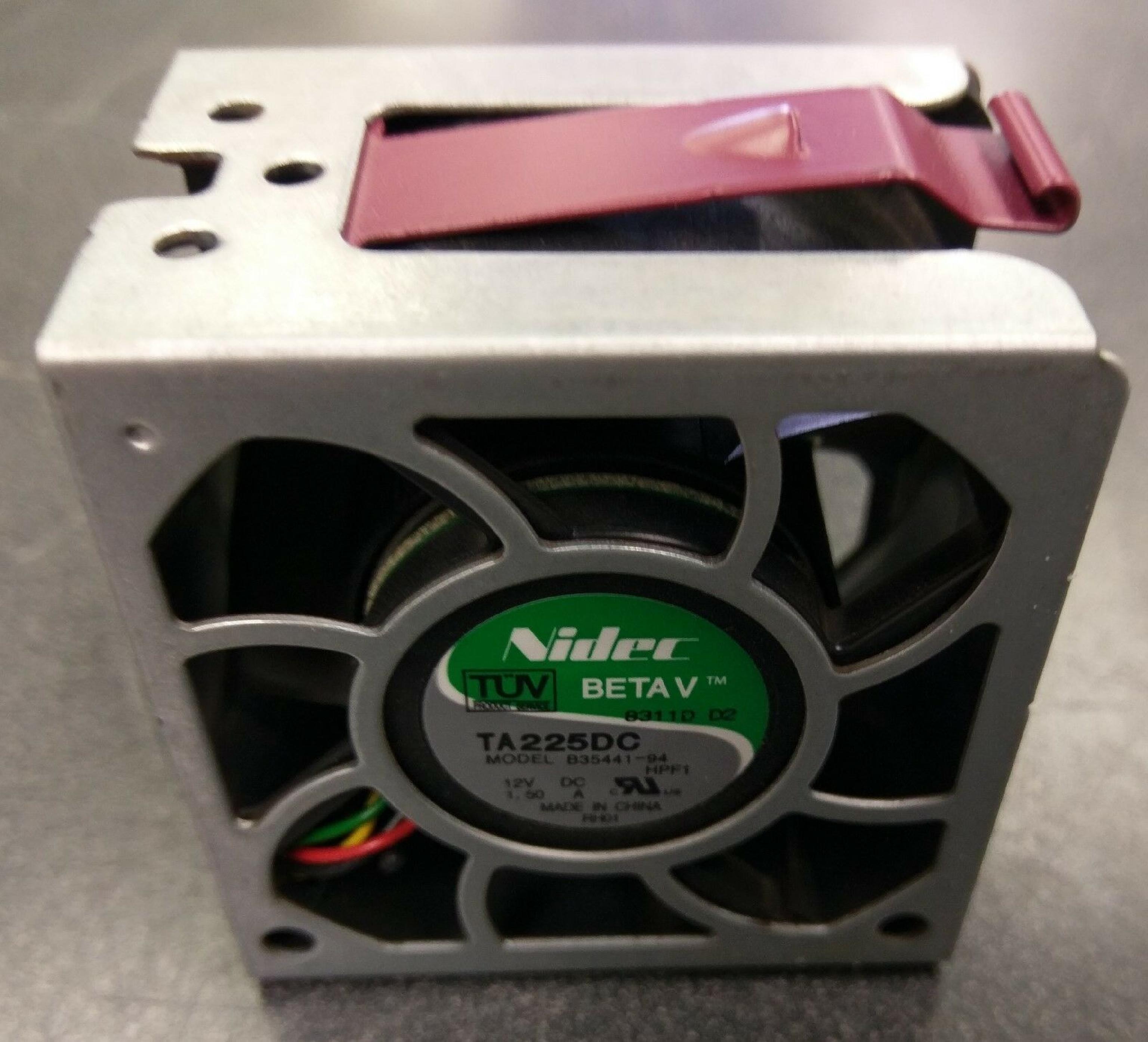 NIDEC / BETA B35441-94 HP 60X38MM HOT-PLUG FAN FOR DL380 G5 12V DC 1.50 A ASSEMBLY - 60 X 38MM