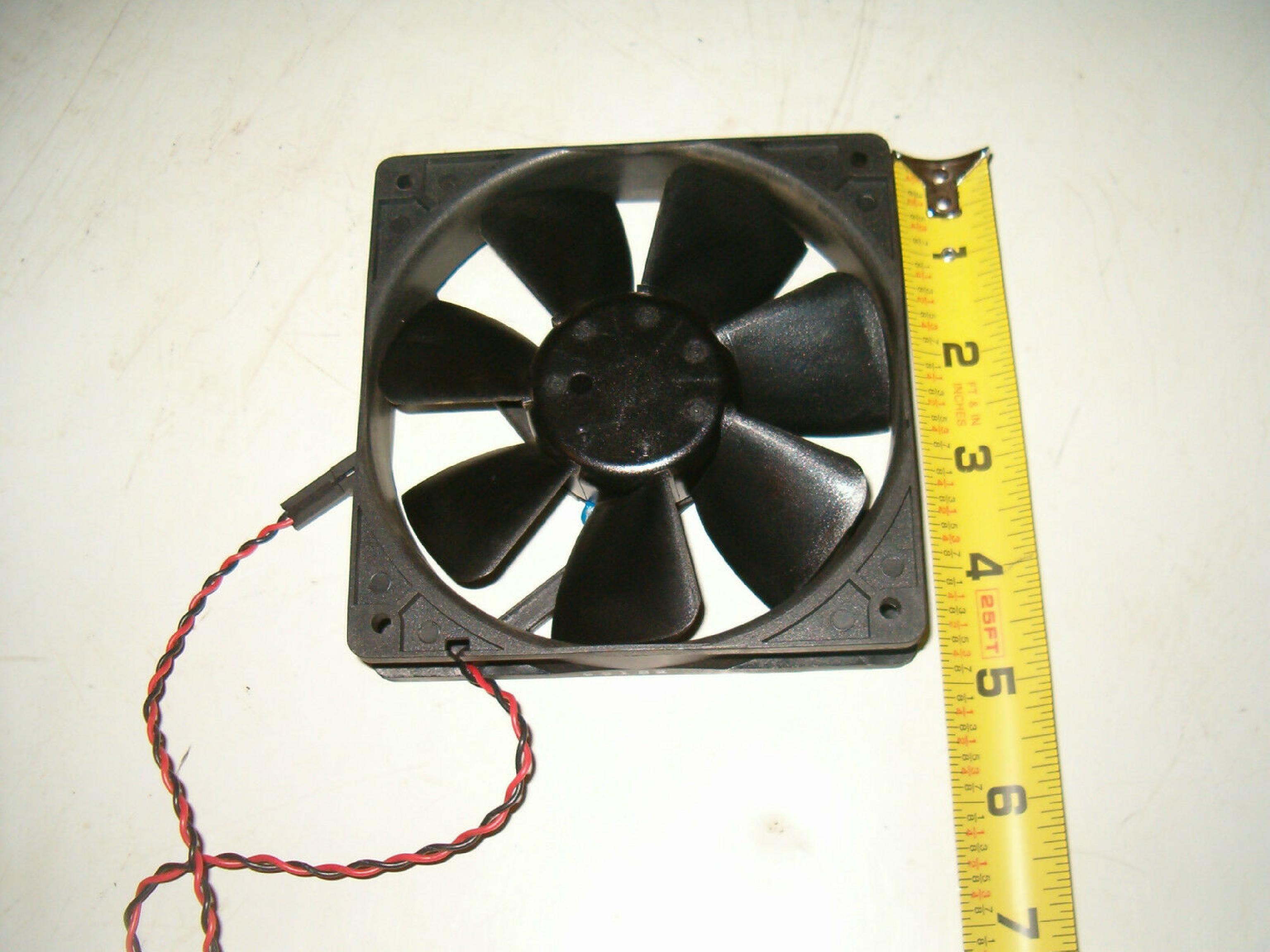 SENSFLOW / DELTA ELECTRONICS INC WFC1212B APPLE G4 DC /NMB CASE FAN DELTA BRUSHLESS DC12V 0.44A, 2-WIRE