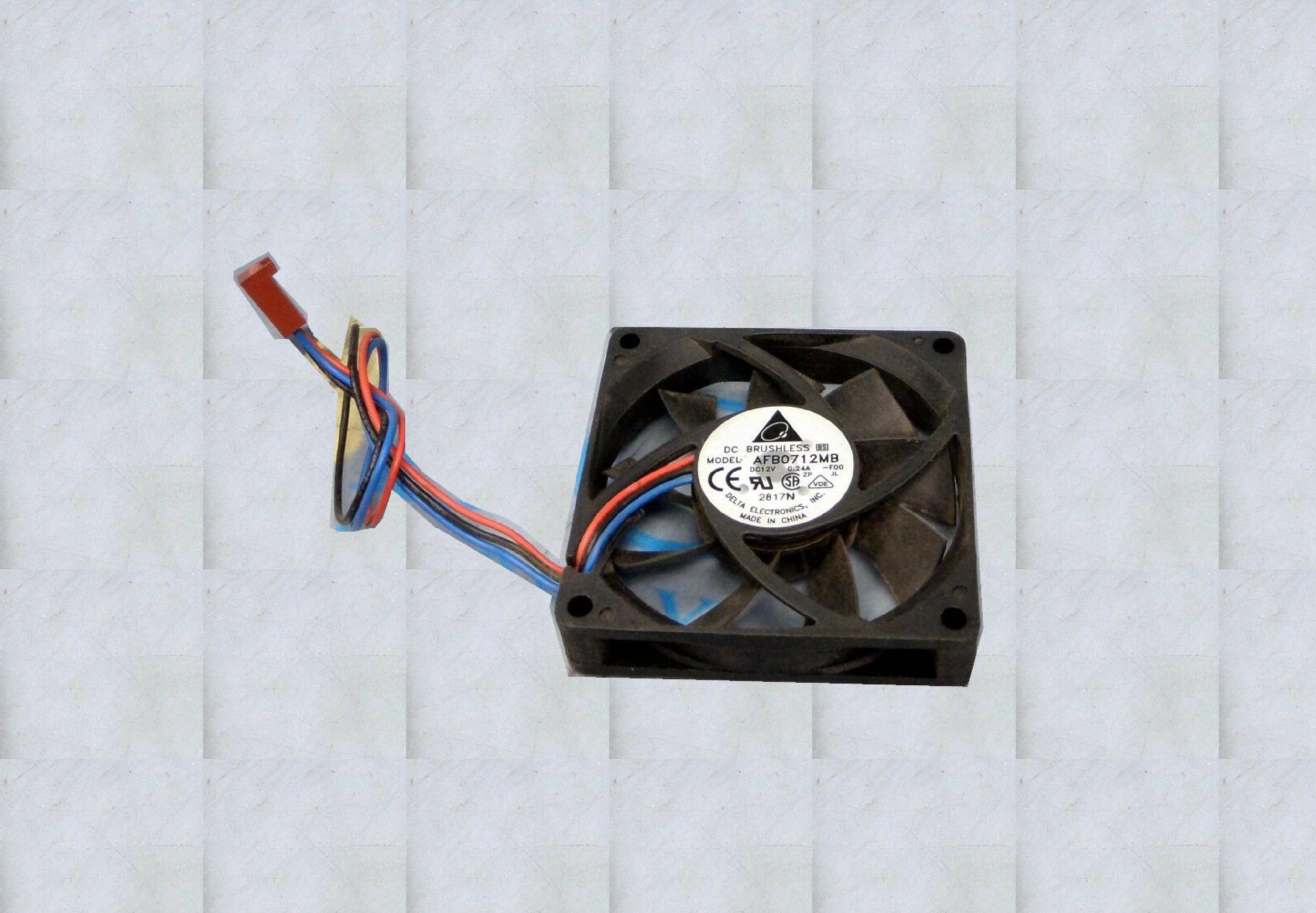 DELTA ELECTRONICS INC AFB0712MB DELTA DC BRUSHLESS FAN AFB0712MB DC12V 0.24A, 3-WIRE, 70X15MM