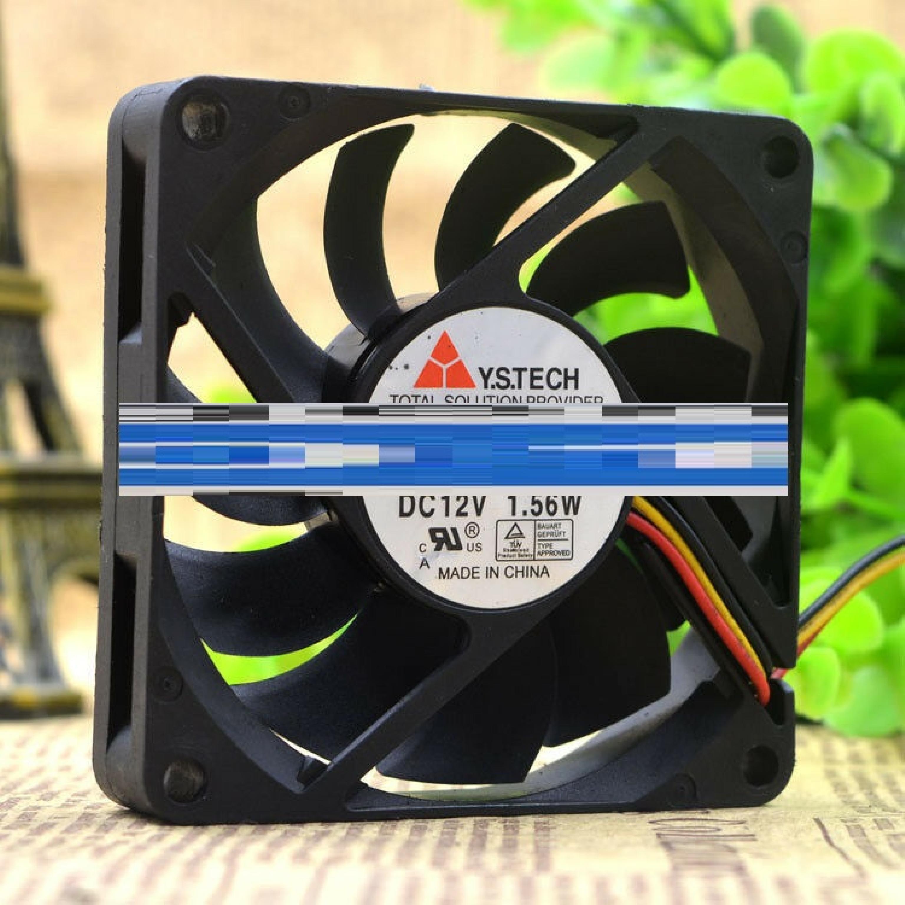 Y.S.TECH FD1270153B-1F Y.S. TECH FD1270153B-1F 12V 1.56W DC BRUSHLESS FAN