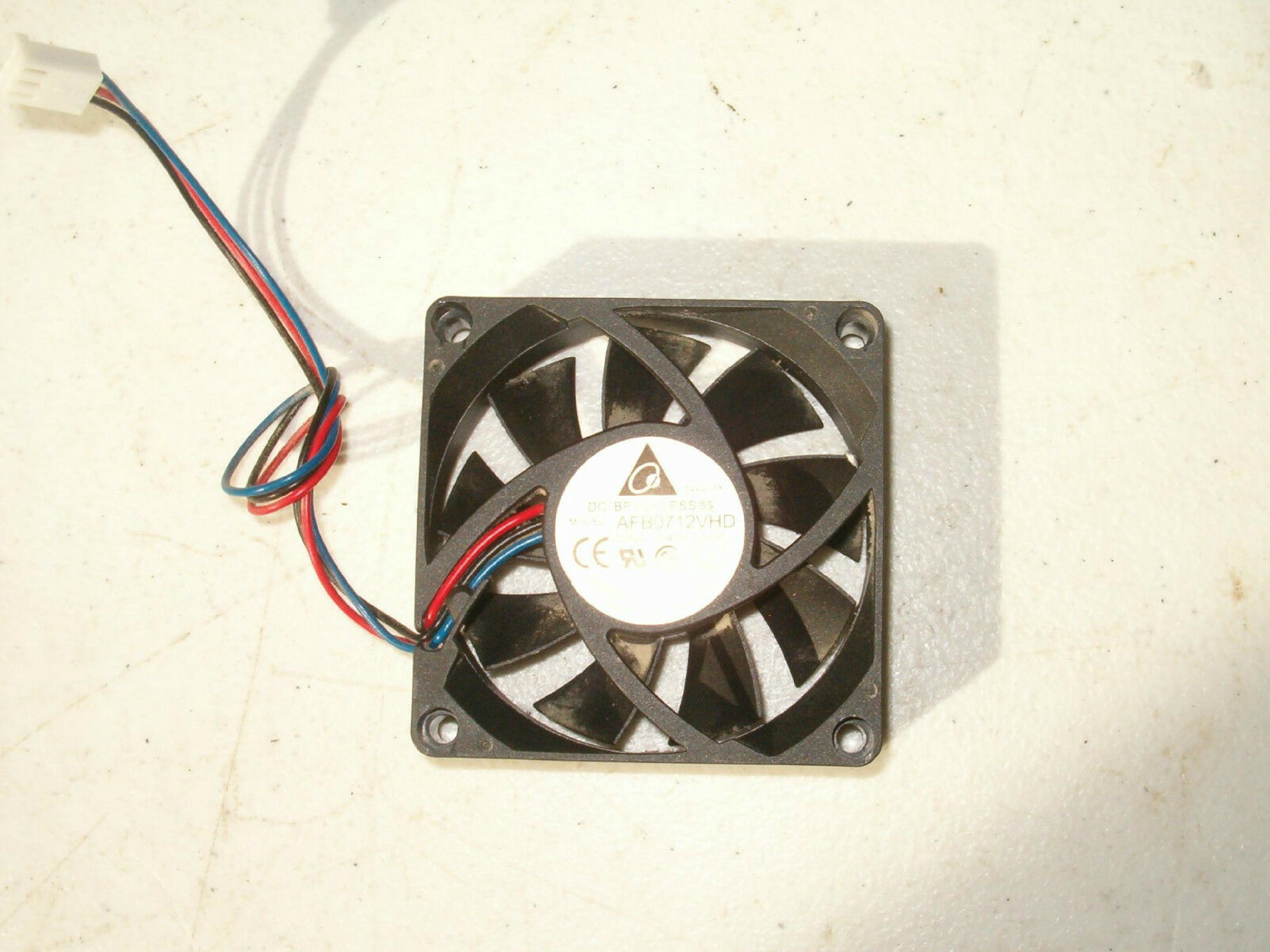 DELTA ELECTRONICS INC AFB0712VHD DELTA DC BRUSHLESS FAN DC12V 0.40A,