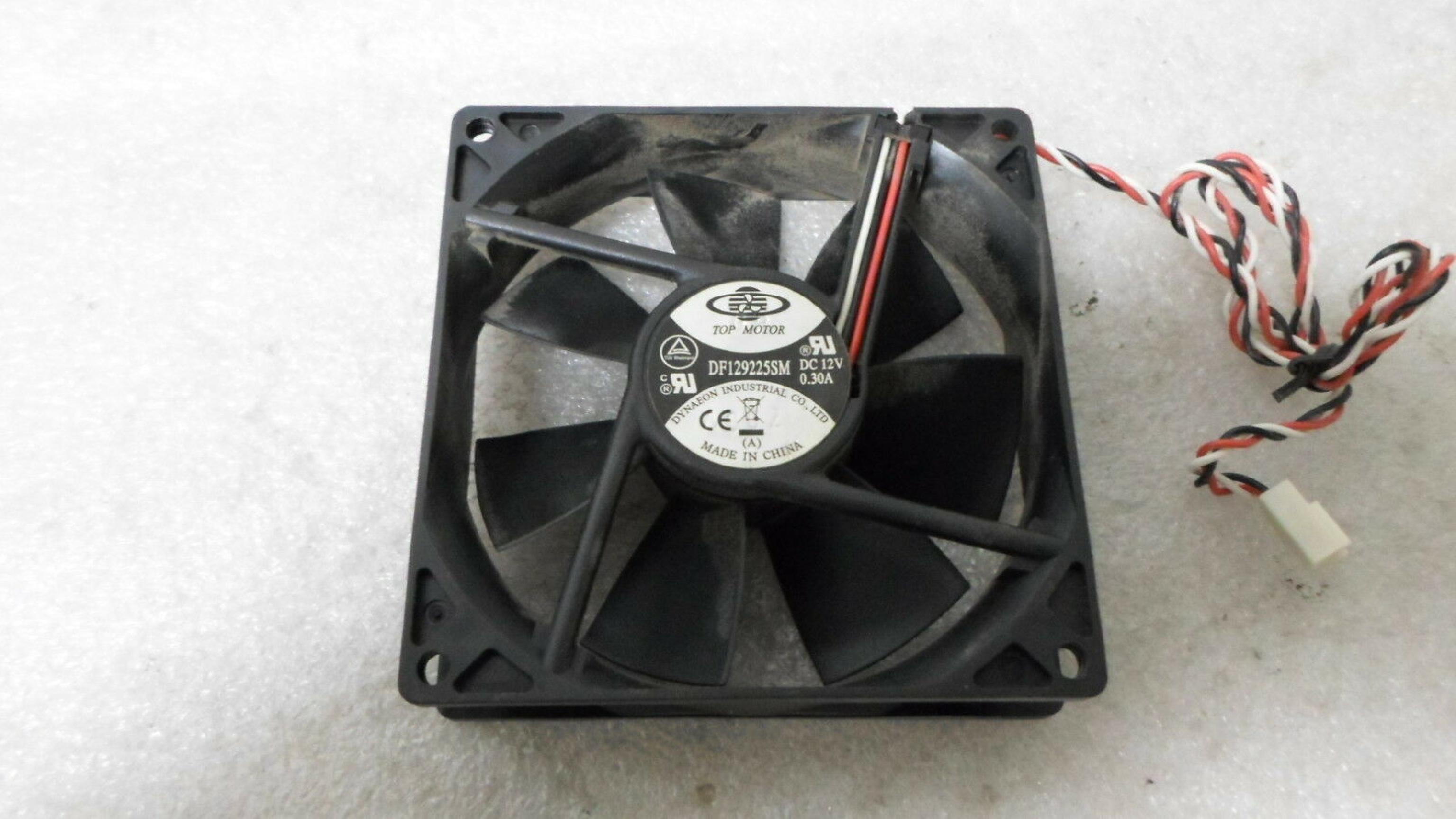 DYNAEON IND. DF129225SM TOP MOTOR 92X92X25MM COOLING FAN DC 12V 0.30AMP 92X92X25MM