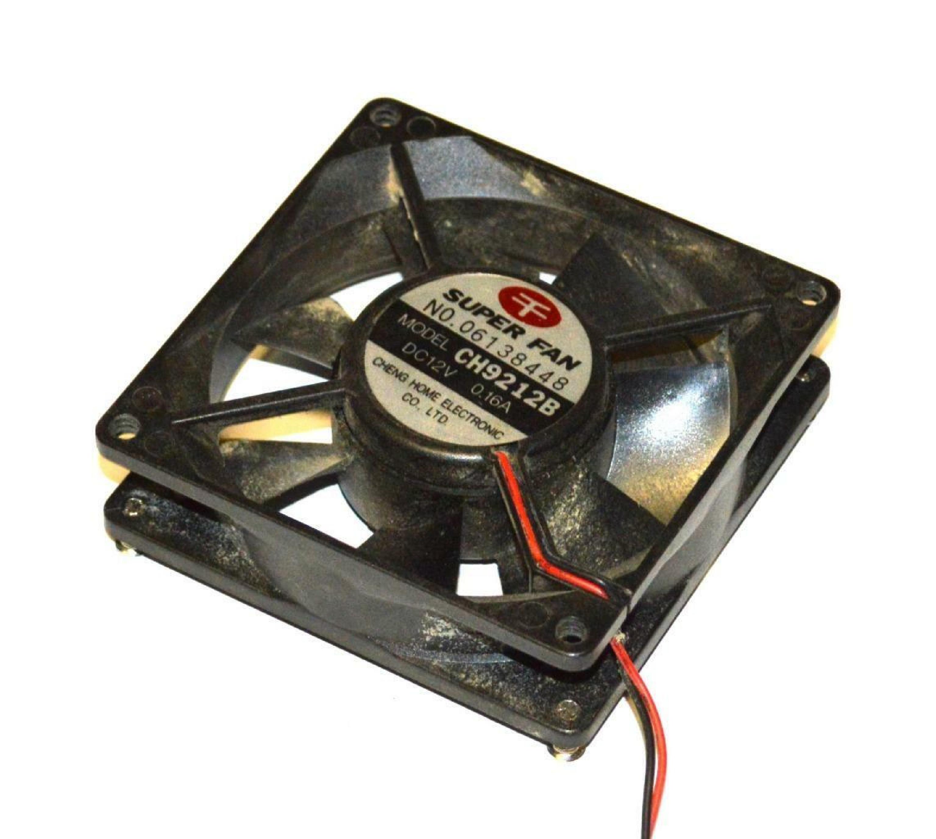 SUPER FAN CH9212B DC 12V 0.16AMP 92X92X25MM