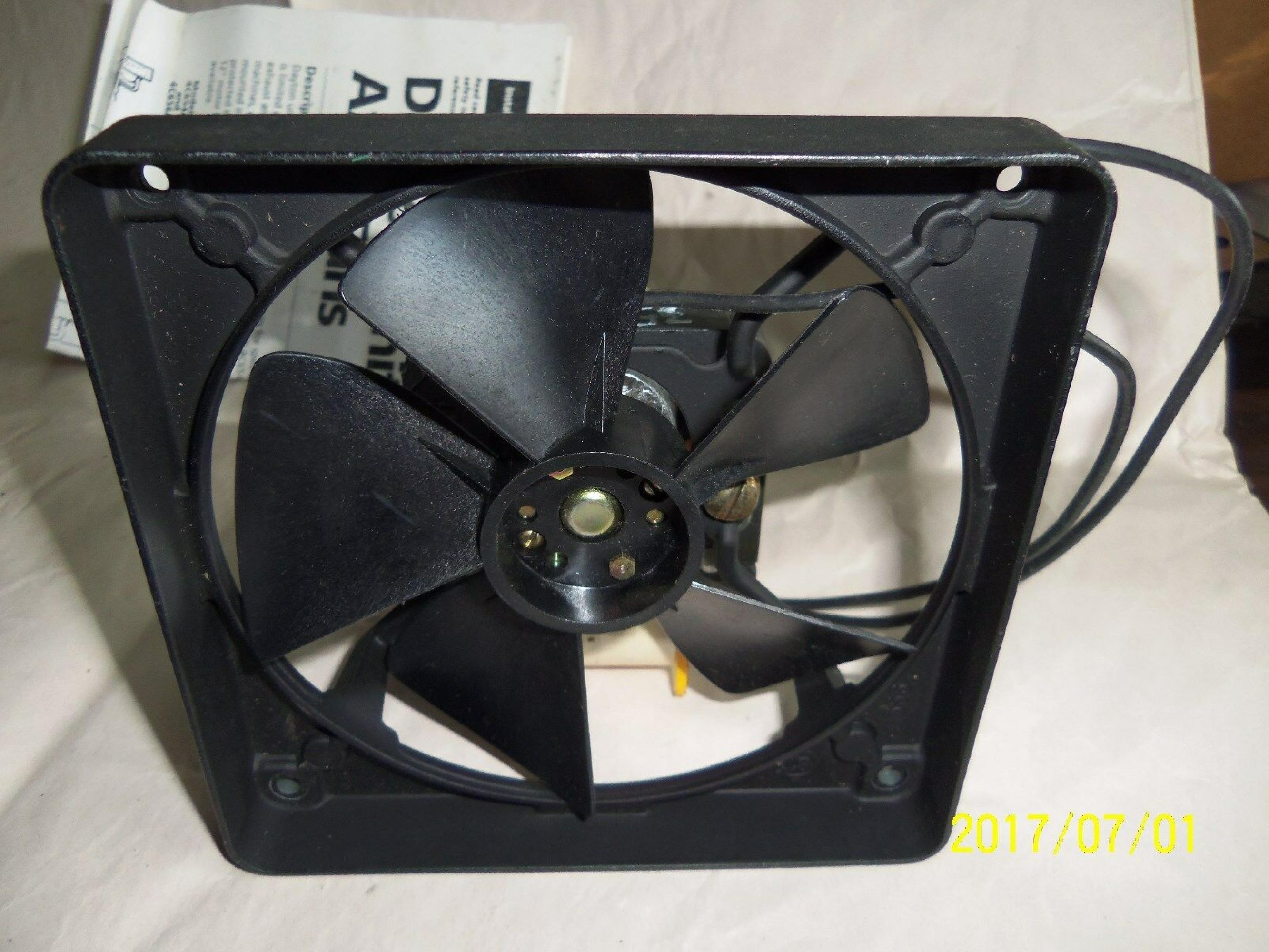 DAYTON 4C656A UNIT BEARING AXIAL FAN 4 3/4IN W/ 4 1/4- 5 BLADE