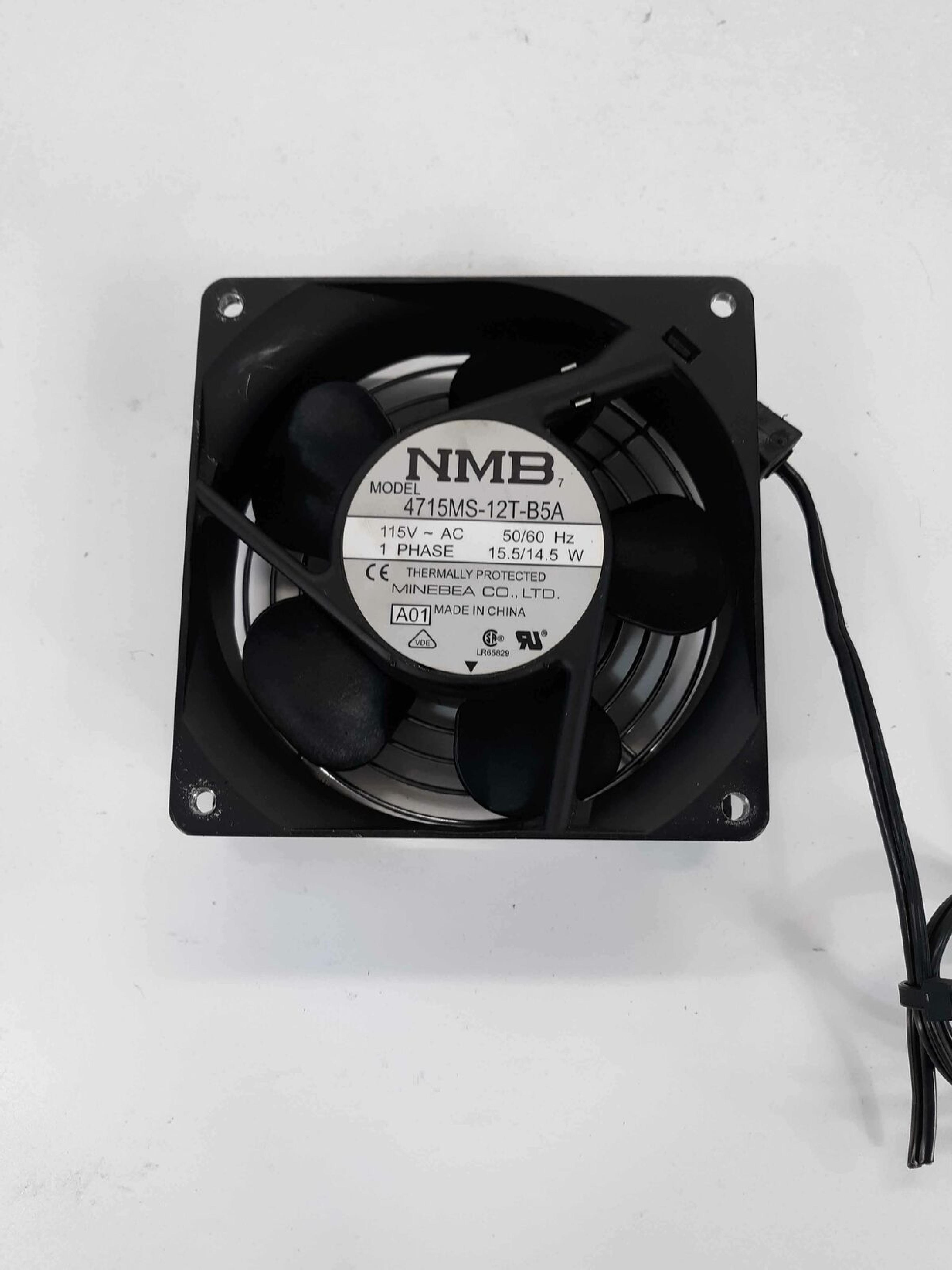 NMB 4715MS-12T-B5A 4715MS-12T-B5A FAN 4.75INX1.25IN 115V 15.5/14.5W MUFFFIN FAN