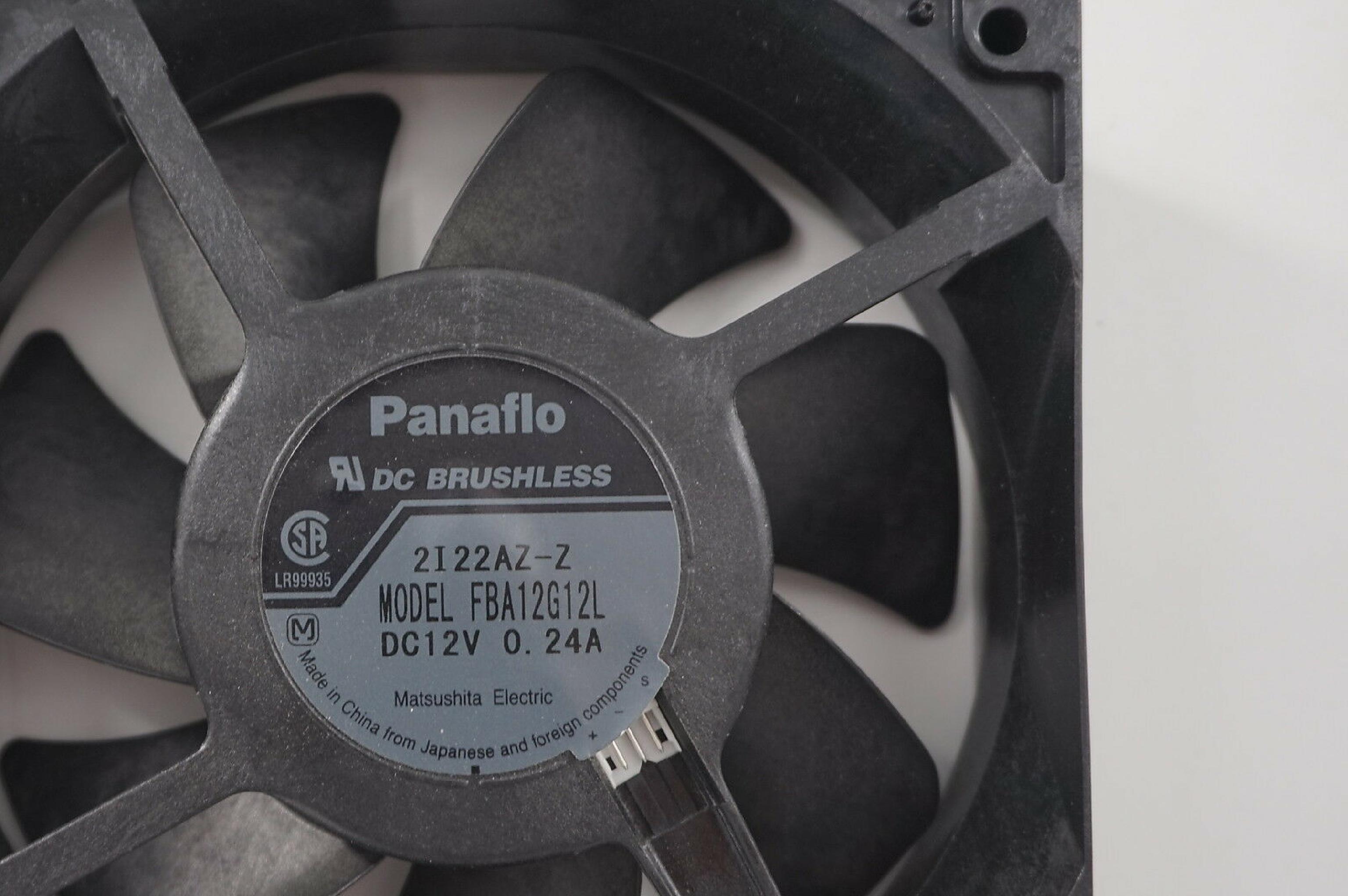 PANAFLO FBA12G12L 12V DC 0.24AMP 120X120X38MM