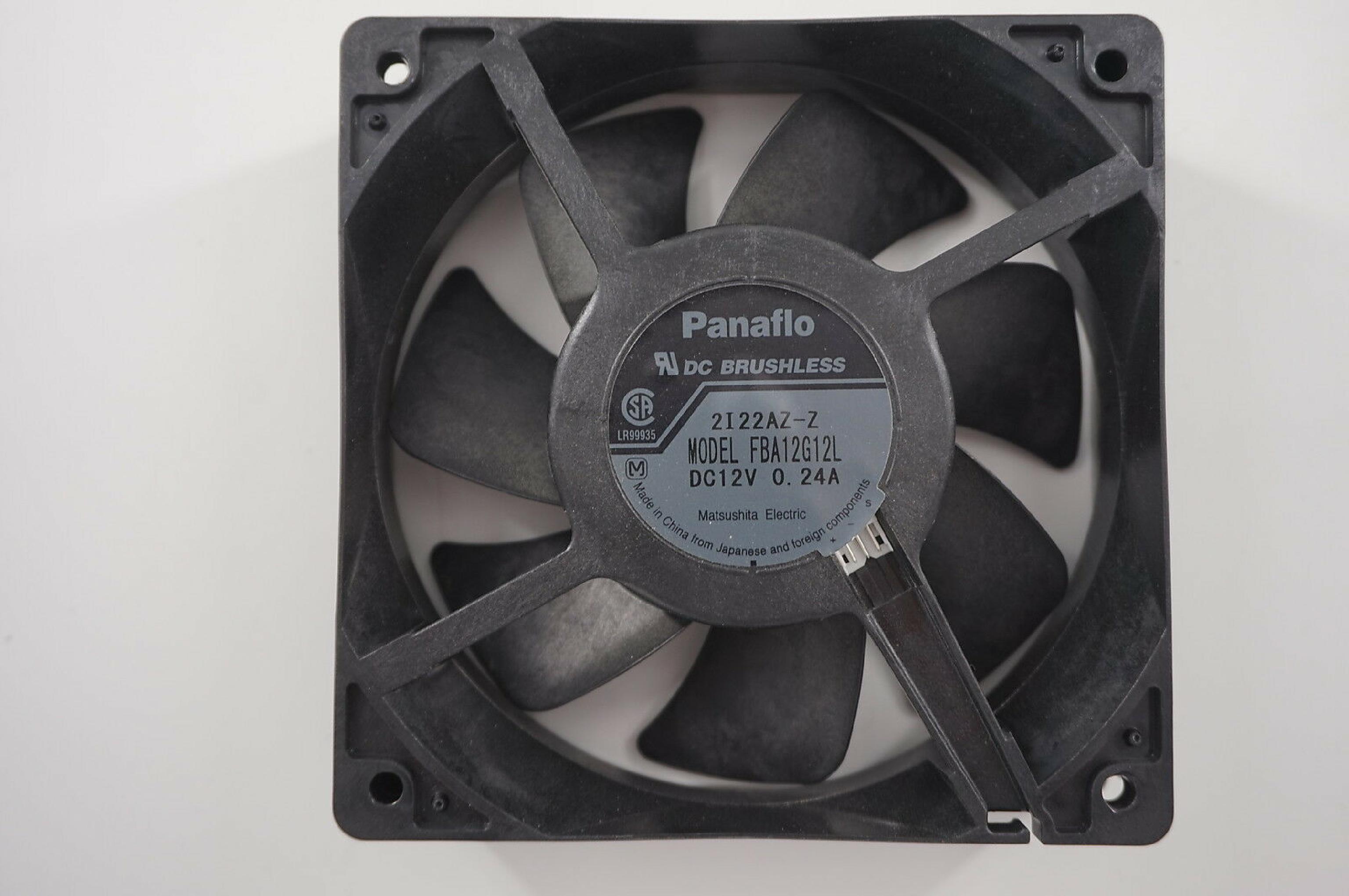 PANAFLO FBA12G12L 12V DC 0.24AMP 120X120X38MM