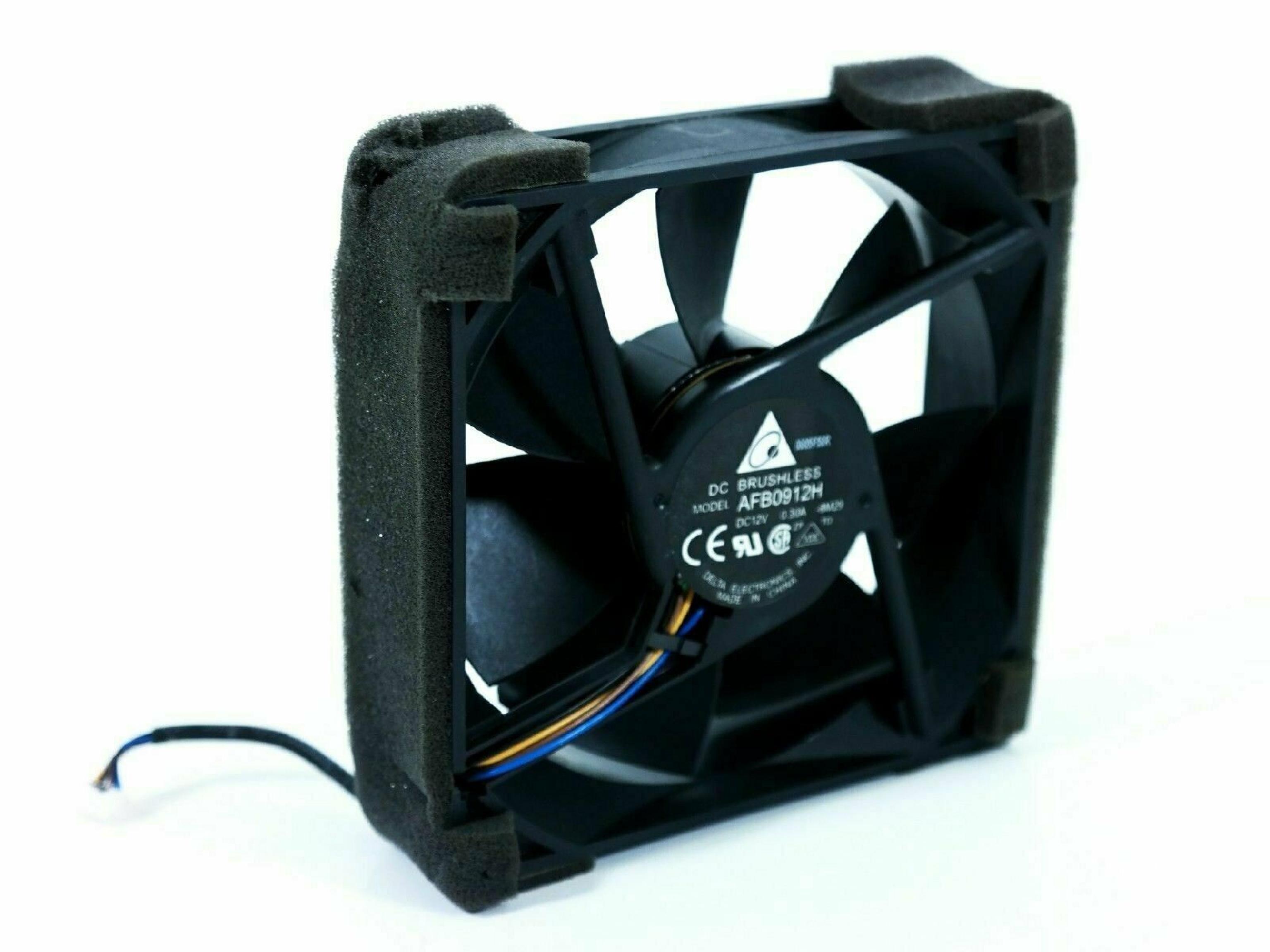 DELTA ELECTRONICS INC AFB0912H COMPATIBLE FAN IN STOCK, 3 5/8 INCH BY 1 INCH, 90MM 12V 0.30AMP