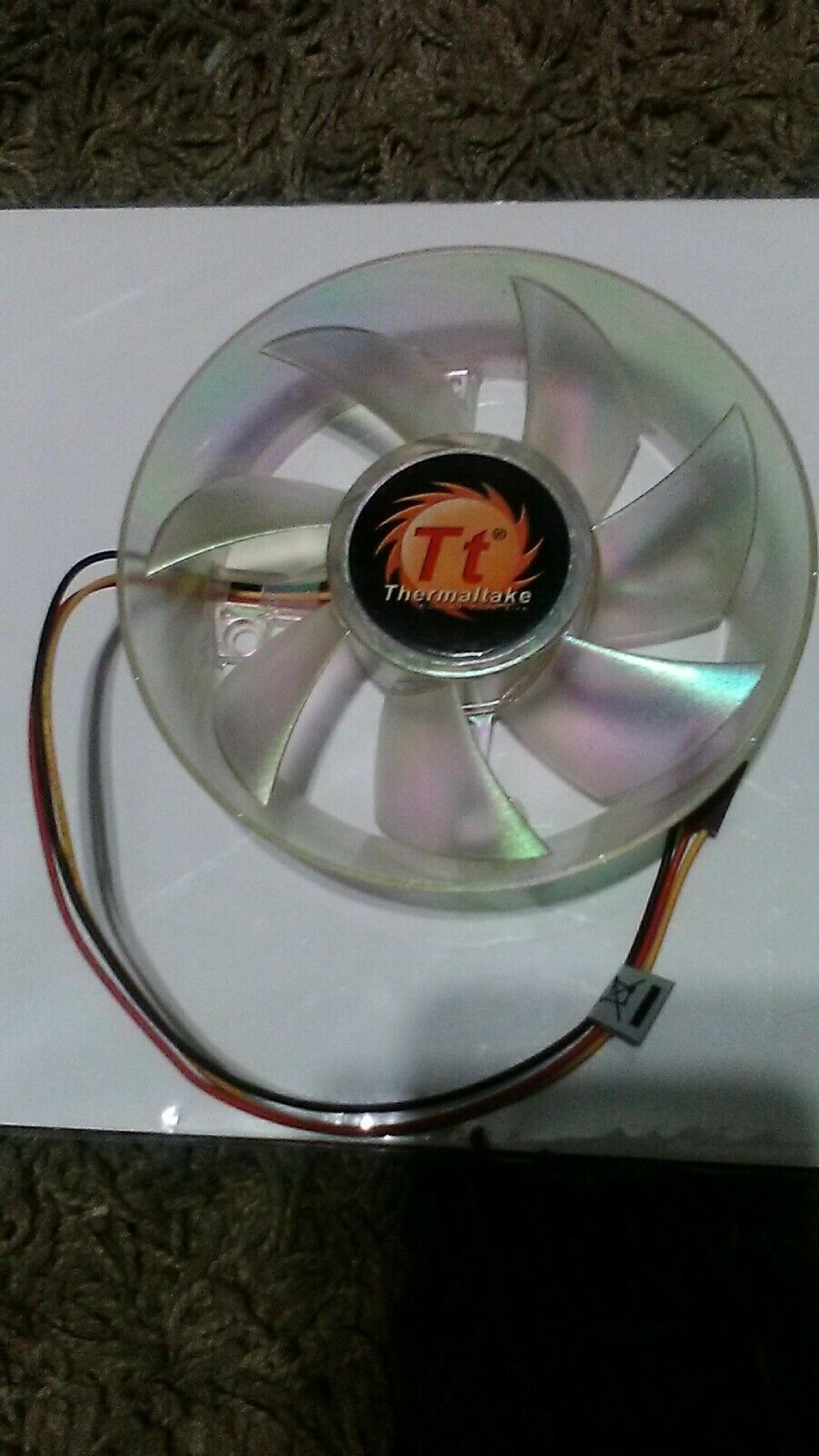 THERMALTAKE TT-9025A 92X92X25MM DC 12V 0.24AMP DC BRUSHLESS FAN 3 WIRE