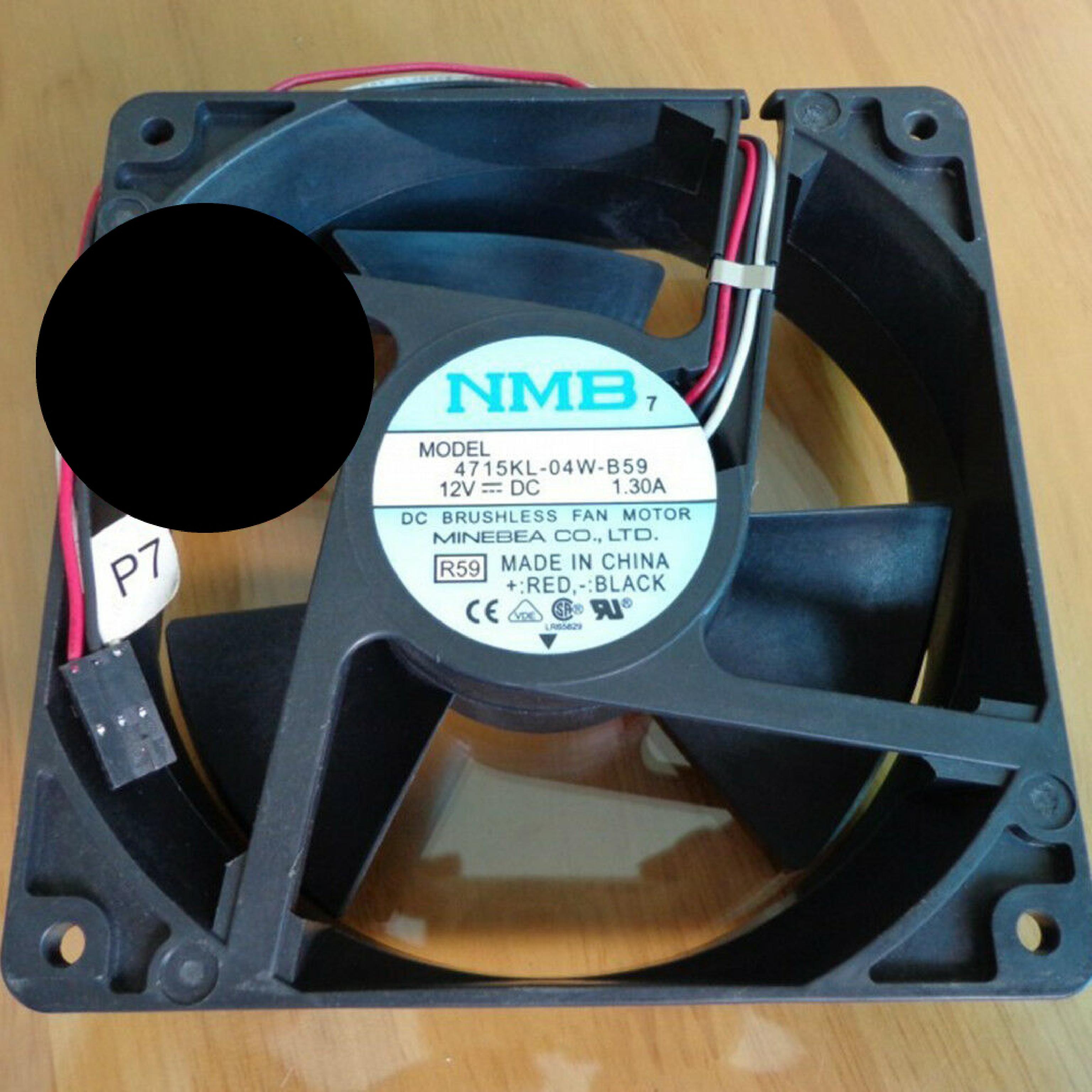NMB 4715KL-04W-B59 DELL 12V DC 1.30A 120MM X 38MM 3 WIRE CASE FAN