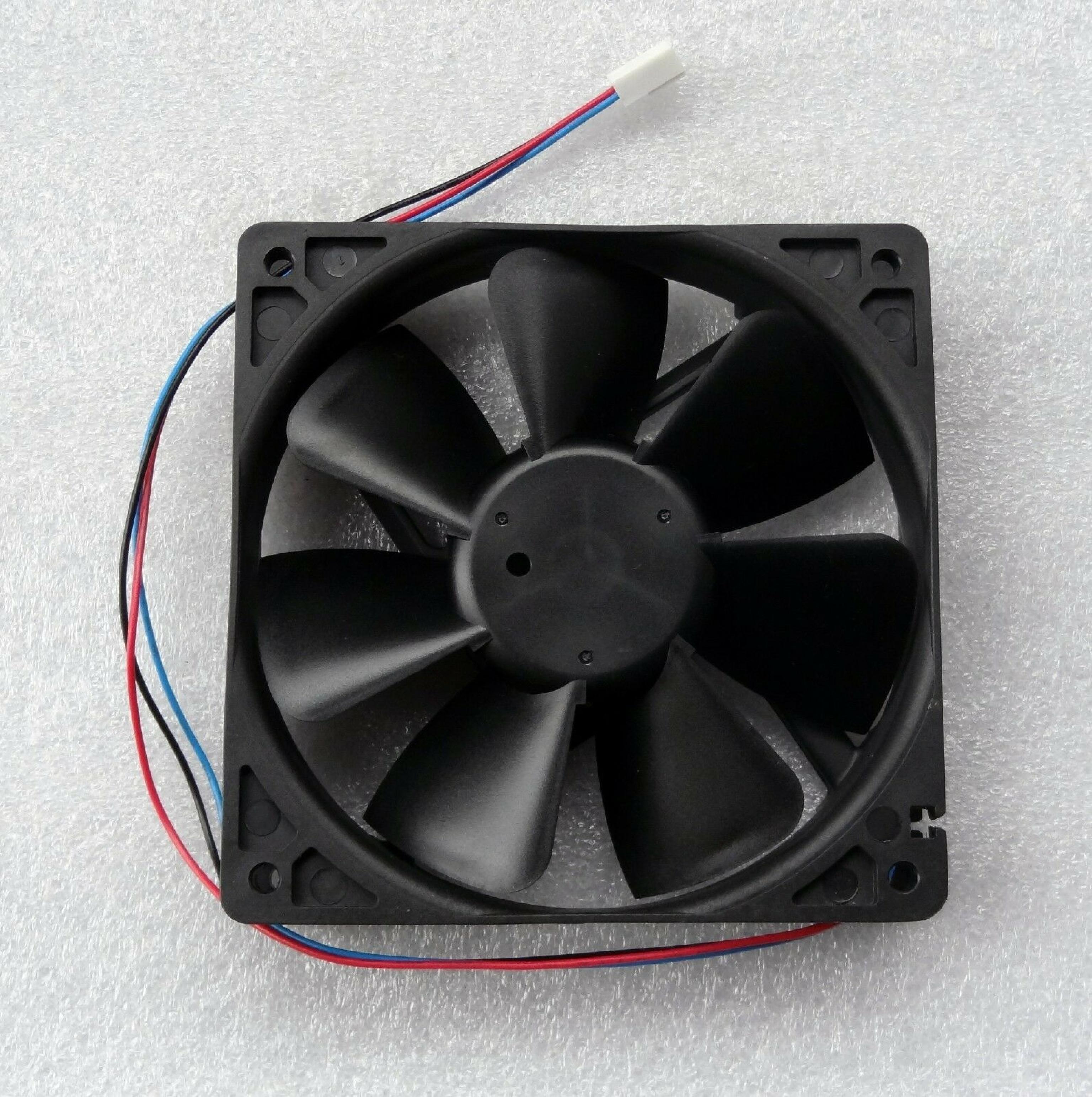 DELTA ELECTRONICS WFB1212H FAN DC12V 0.45A 120MM X 25MM FOR CATALYST 4000 SERIES NETSERVER 25MM, 4.7 1 INCH,12 INCH 3 WIRE CABLE WITH CONNECTOR 12V DC .45A 4.75 INCHES BY INCHES, 12 2 7 4PIN INLINE MOLEX EXTENSION