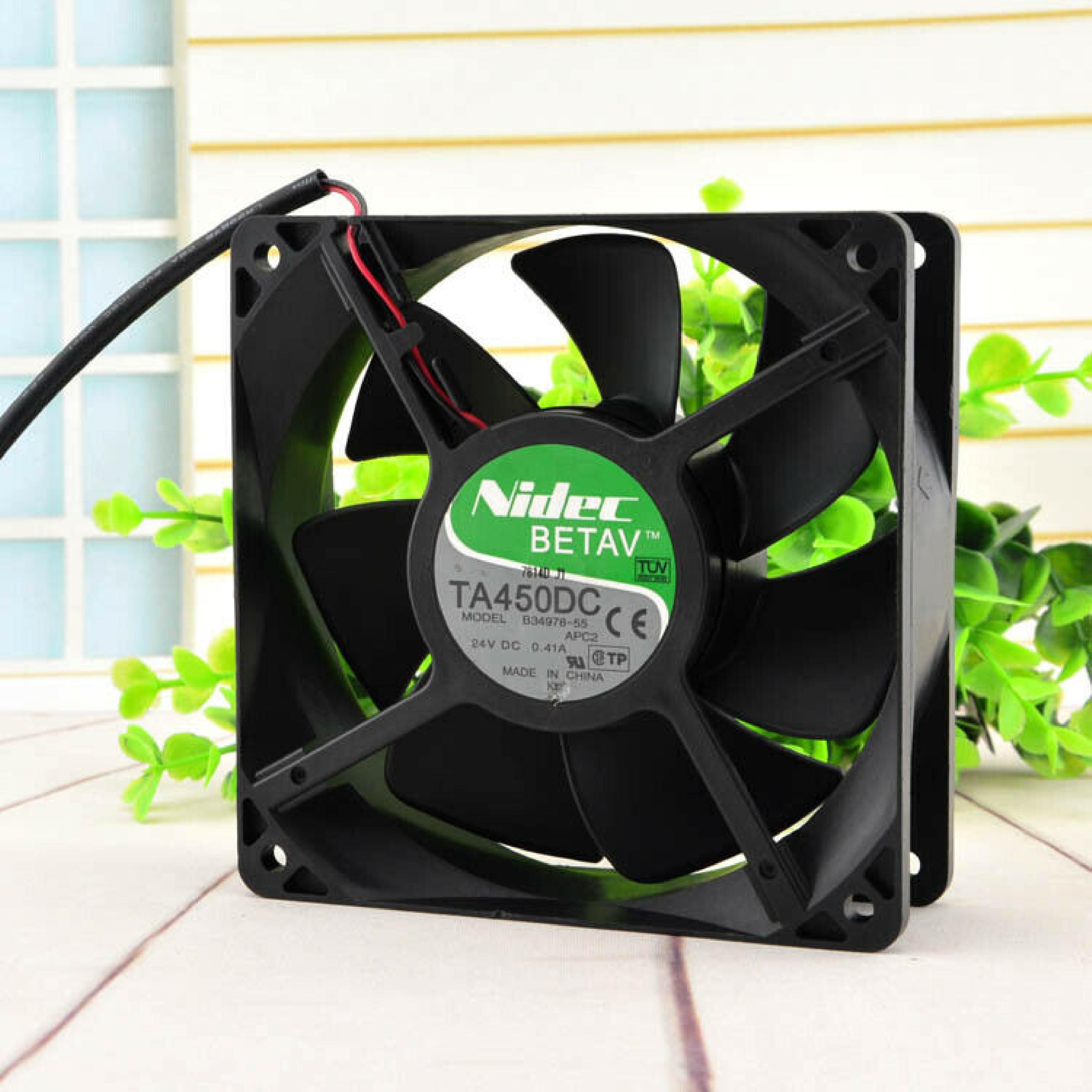 NIDEC / BETA B34978-55 FAN DC 24V 0.41A 120X120X38MM 2 WIRE 3 PIN