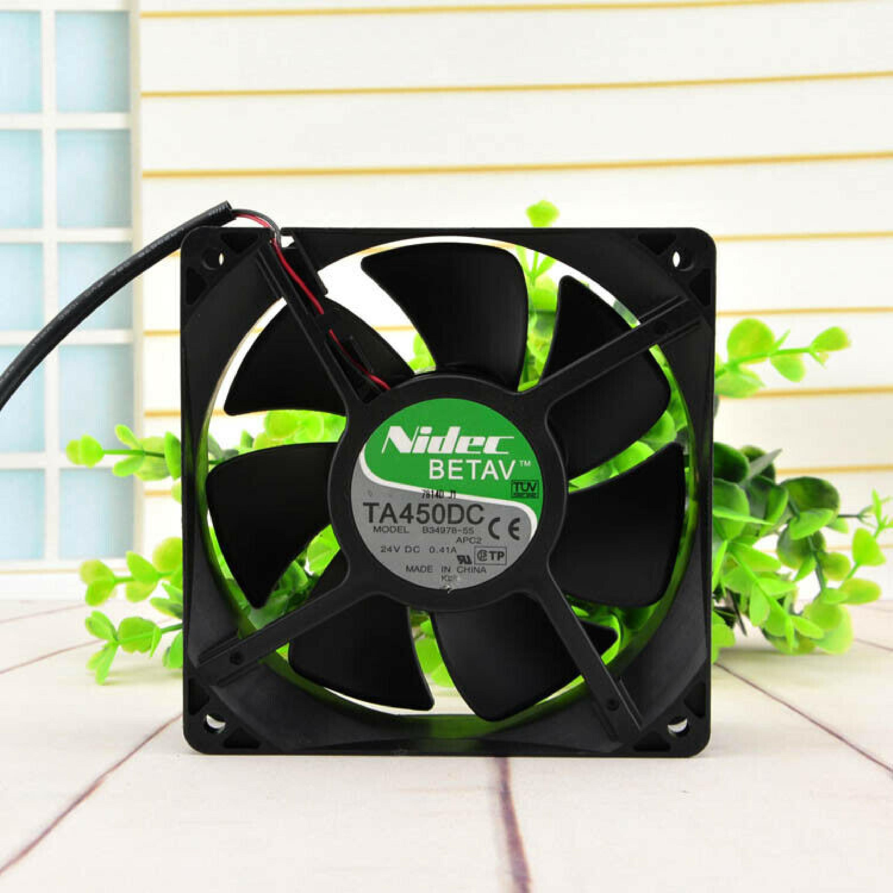 NIDEC / BETA B34978-55 FAN DC 24V 0.41A 120X120X38MM 2 WIRE 3 PIN