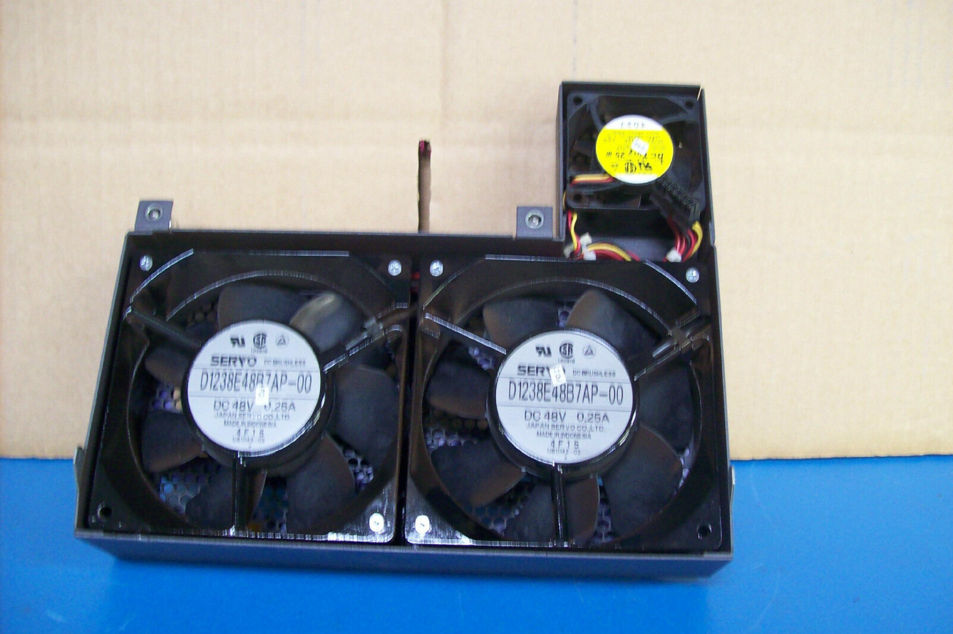 SUN SERVO 541-0106-01 SUN MICROSYSTEMS 2XFAN WITH TRAY V490 48VDC D1238E48B7AP-00