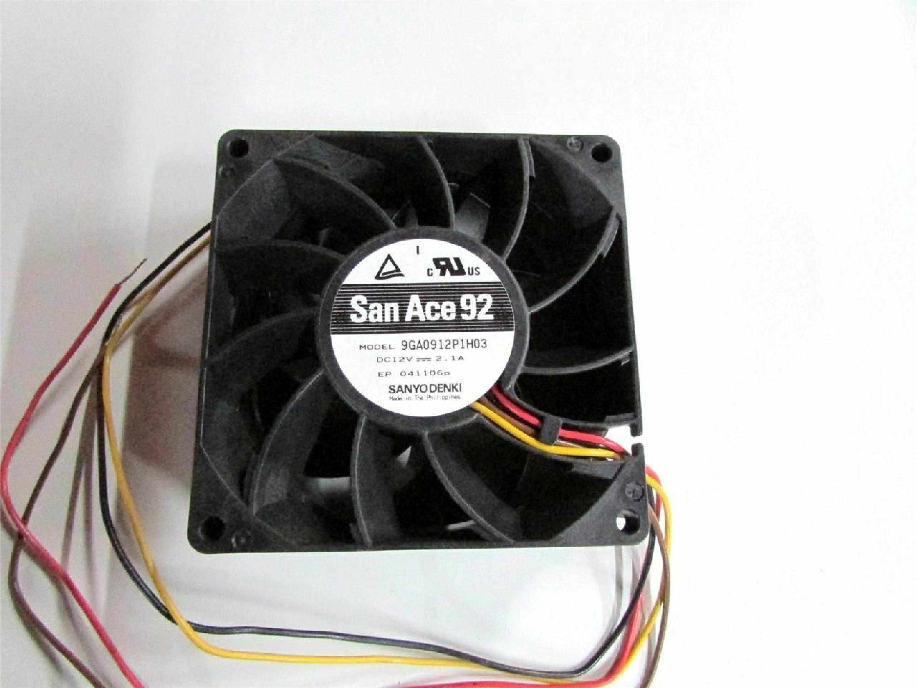 SANYO DENKI SAN ACE 92 100V AC 50/60HZ 8/7WATT 0.1/0.09A 92X92X25MM