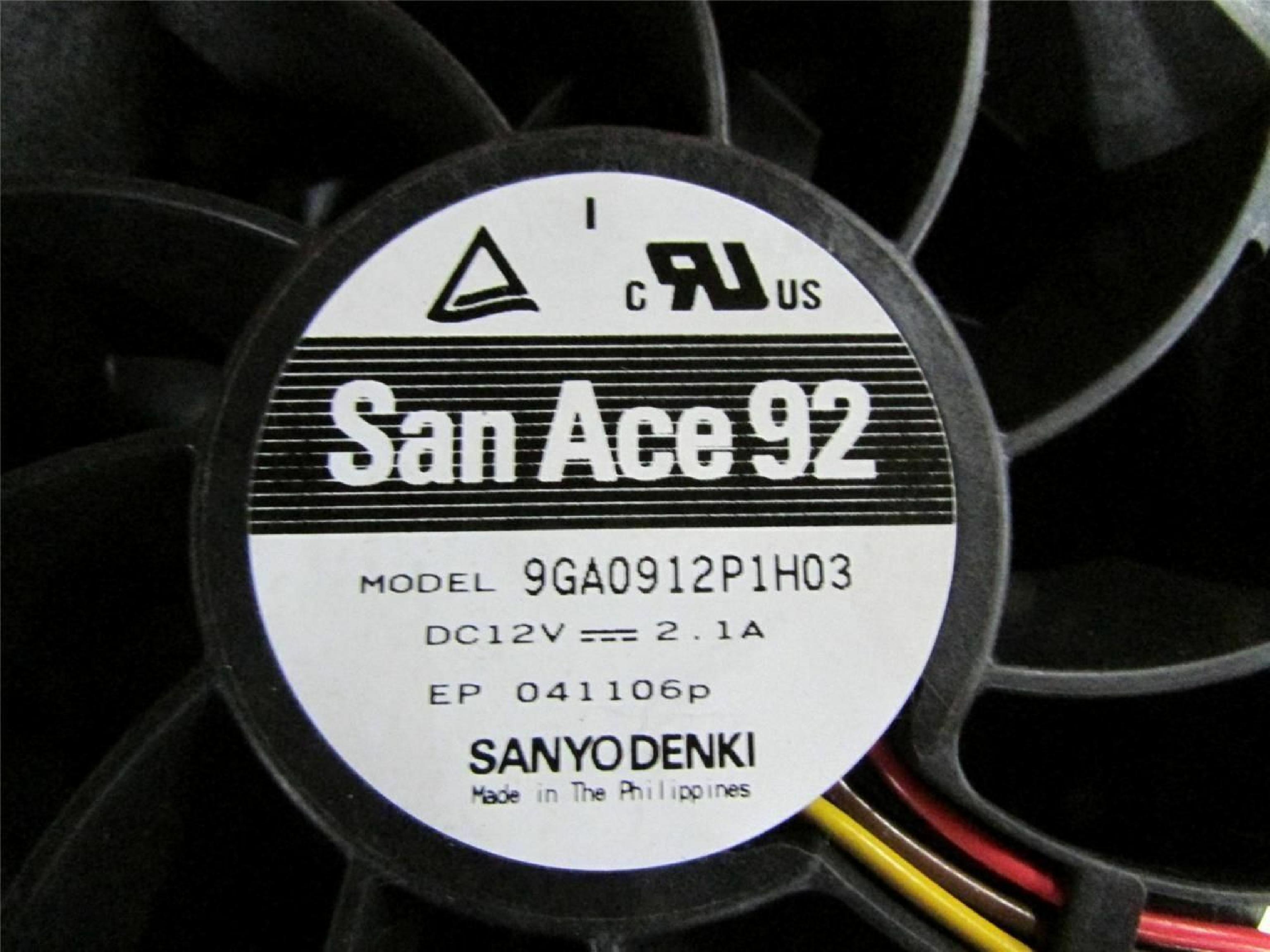 SANYO DENKI SAN ACE 92 100V AC 50/60HZ 8/7WATT 0.1/0.09A 92X92X25MM