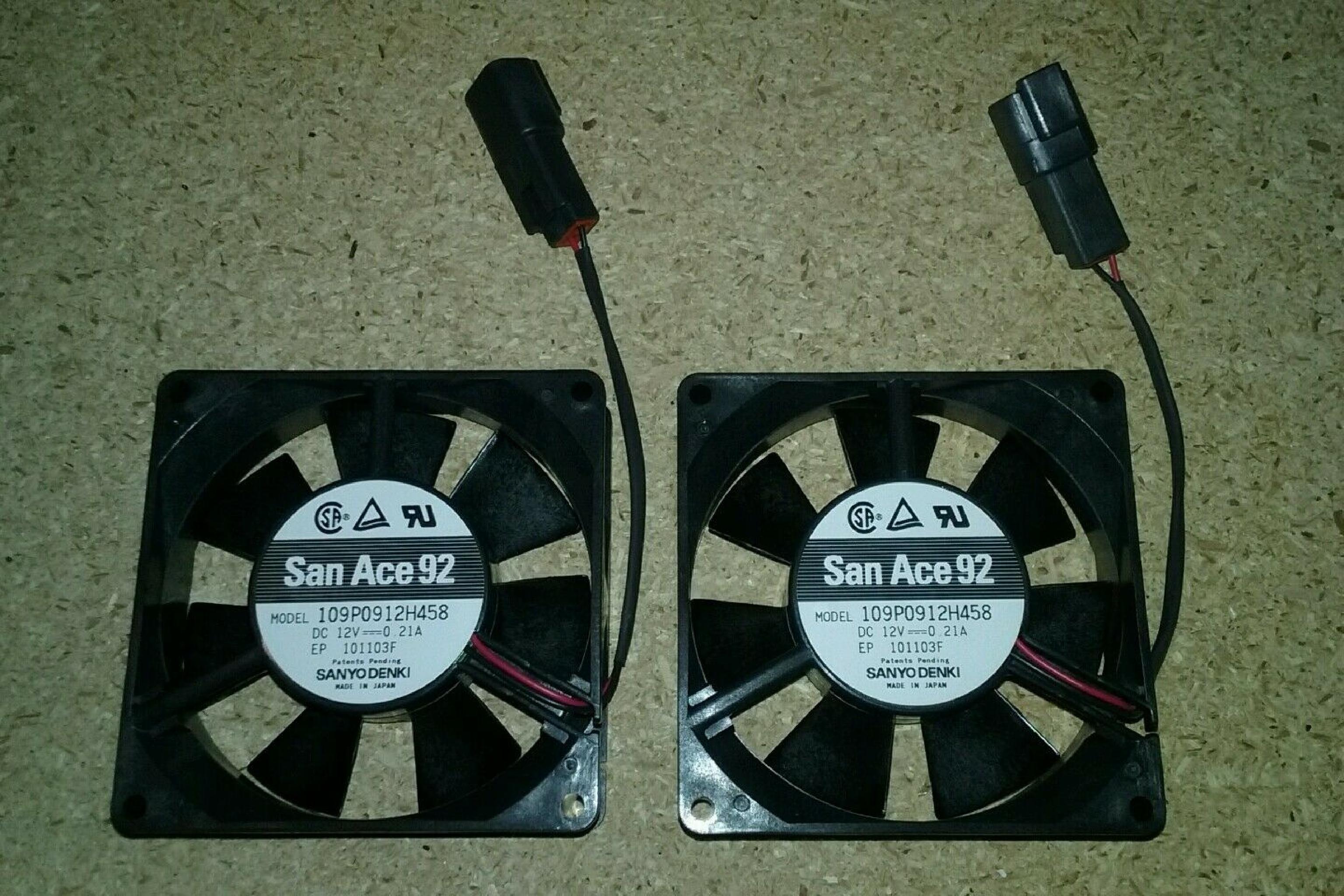 SANYO DENKI SAN ACE 92 100V AC 50/60HZ 8/7WATT 0.1/0.09A 92X92X25MM