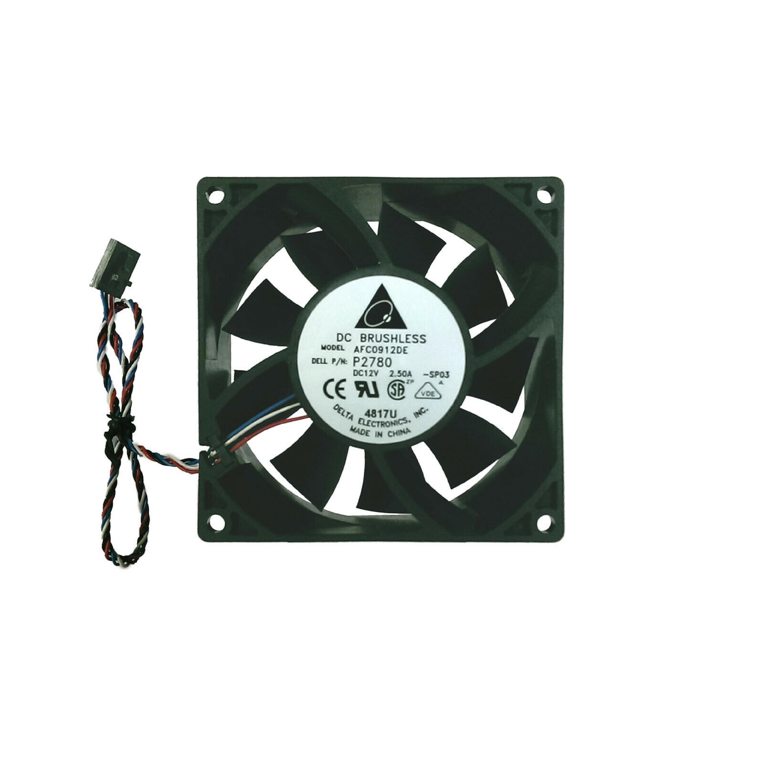 DELL 0P2780 12V DC BRUSHLESS FAN FOR 0P2780 P2780 FAN + SHROUD