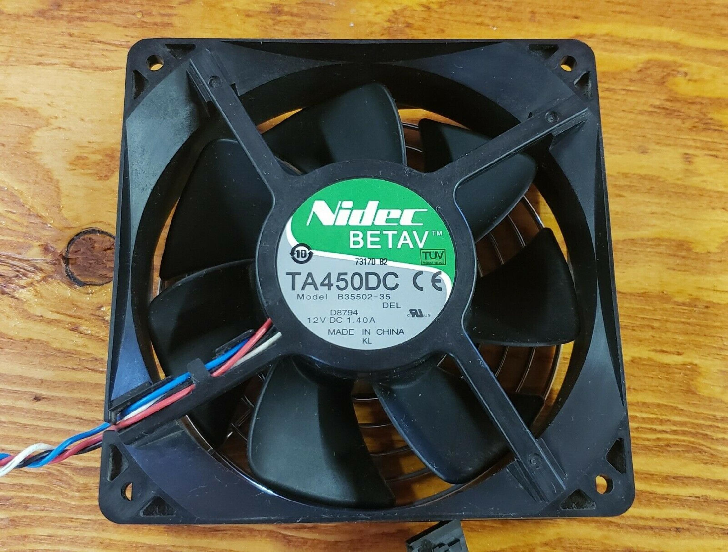 NIDEC / DELL 0D8794 PRECISION 690 CPU FAN ASSEMBLY KC257 0KC257 MEMORY COOLING AND SHROUD