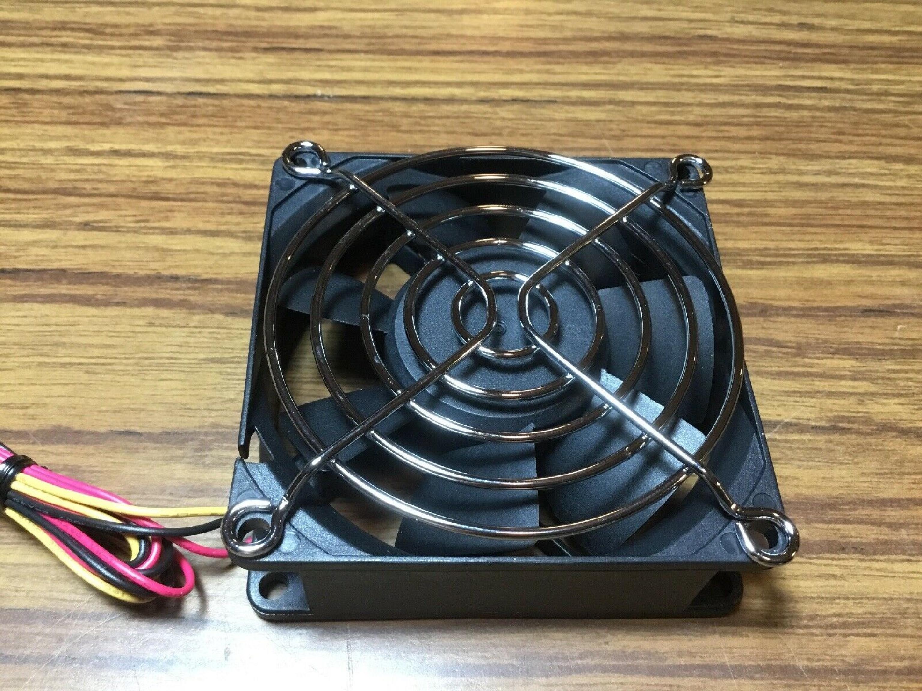 SUNON KD1208PTB3 80X80X25MM 12V DC 1.4W FAN ASSY 12VDC 80MM X 25MM 2 WIRE WITH MOLEX CONNECTOR