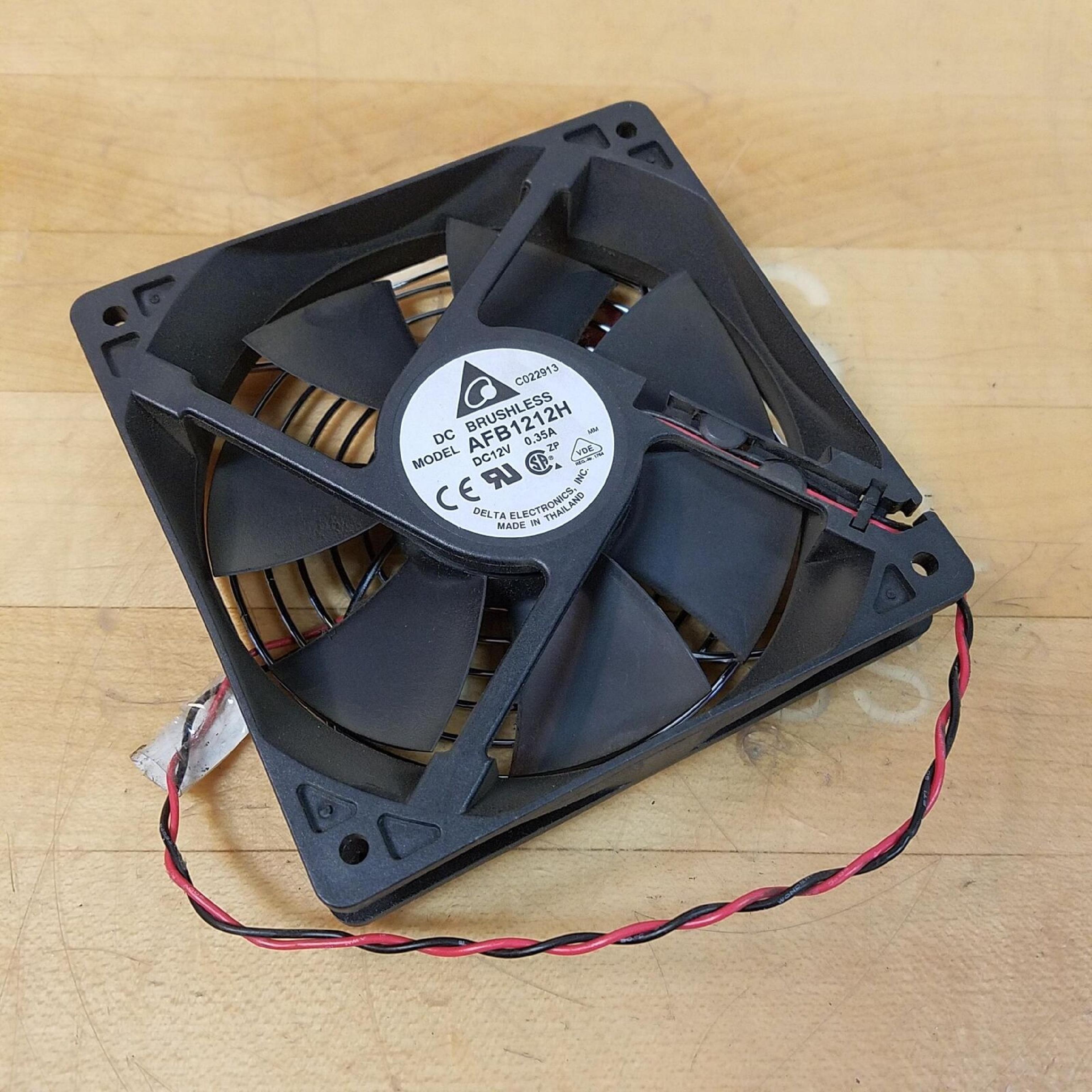 DELTA ELECTRONICS AFB1212H DELL VOSTRO 410, 420 SMT 120 X 25MM 12V TOWER CASE FAN