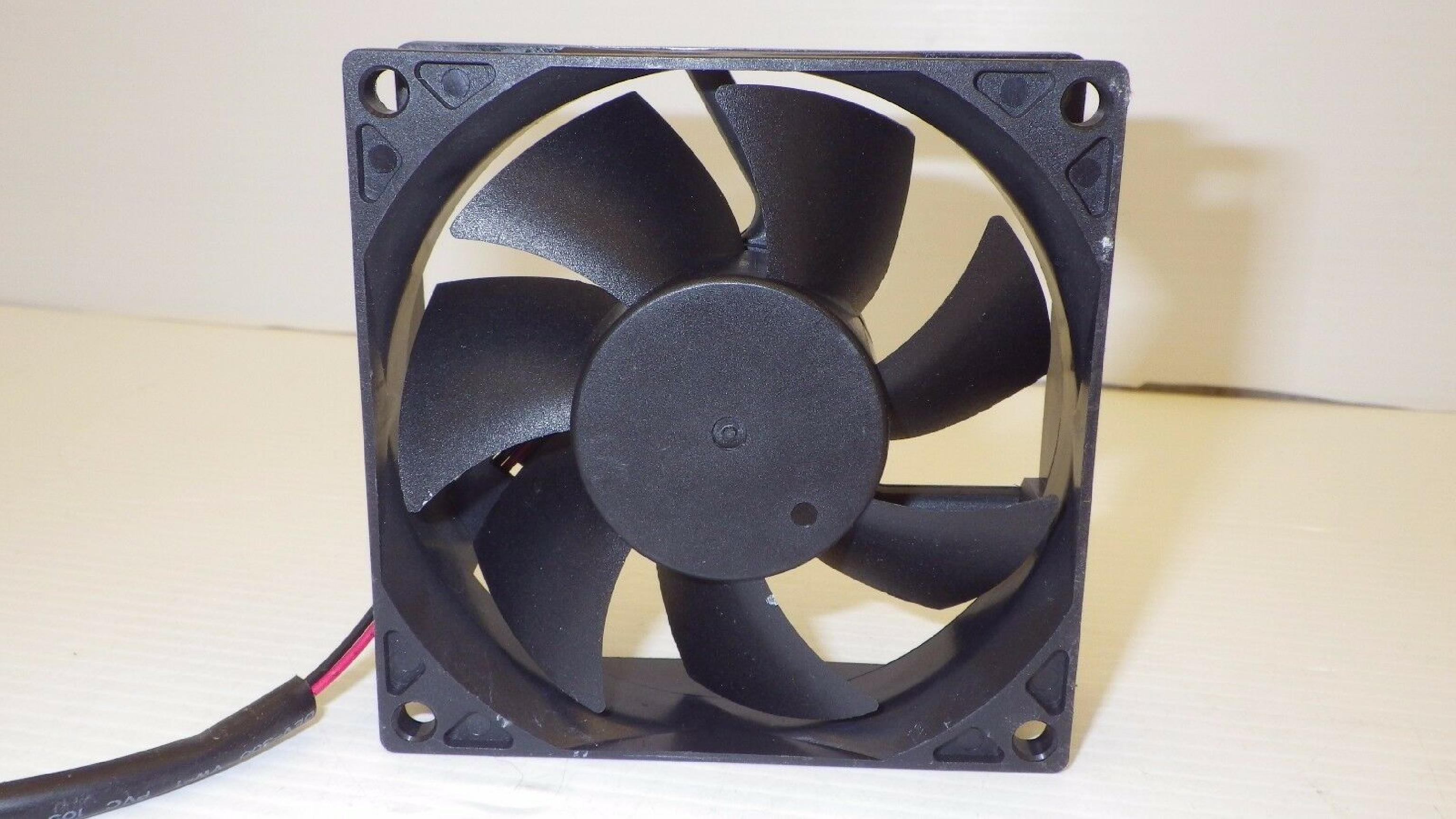 PROTECHNIC MGA8012HB FAN 12V DC 80MM BY 20MM 2 WIRE