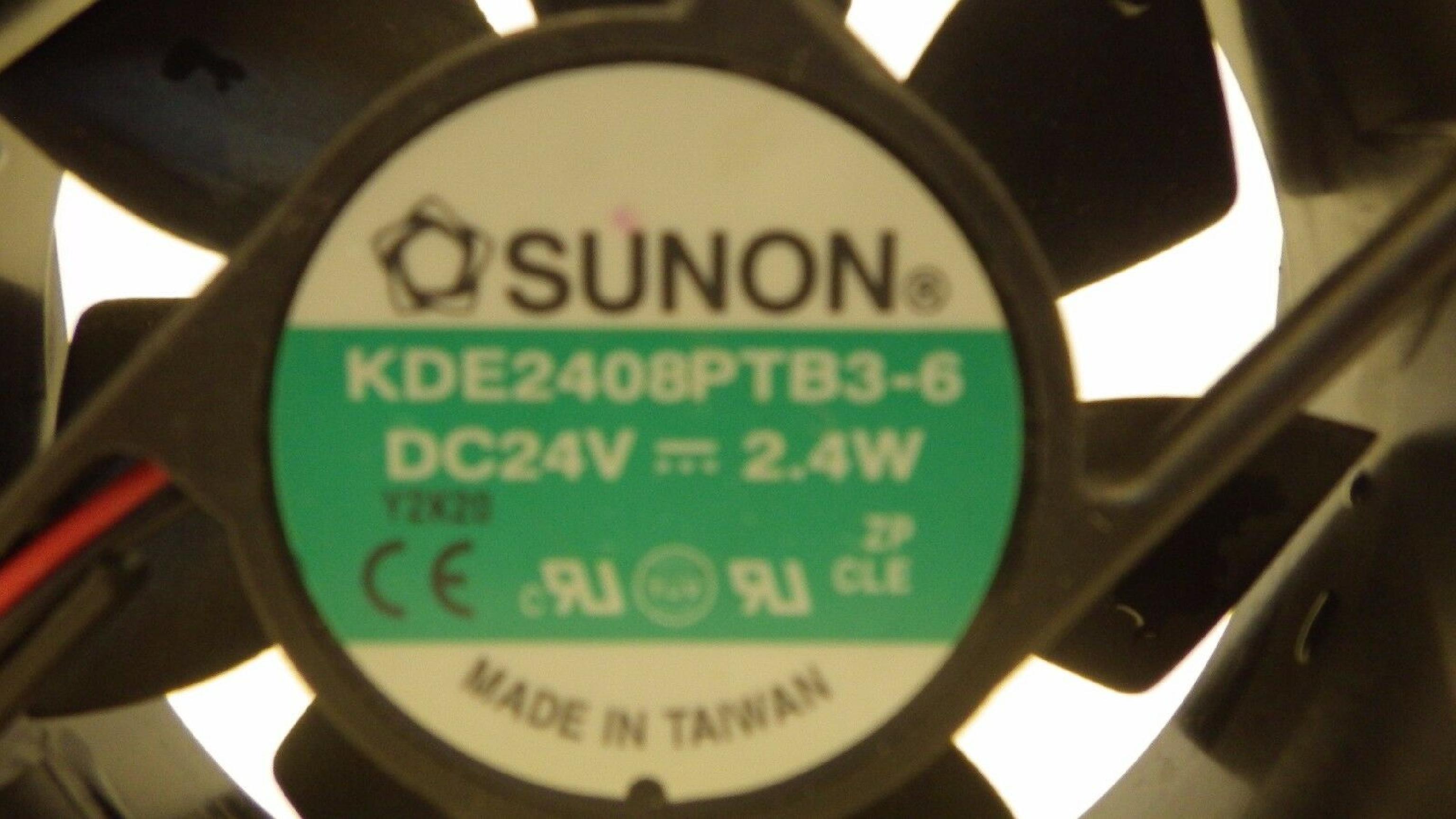 SUNON KDE2408PTB3-6 24V 1.7W 80X25MM