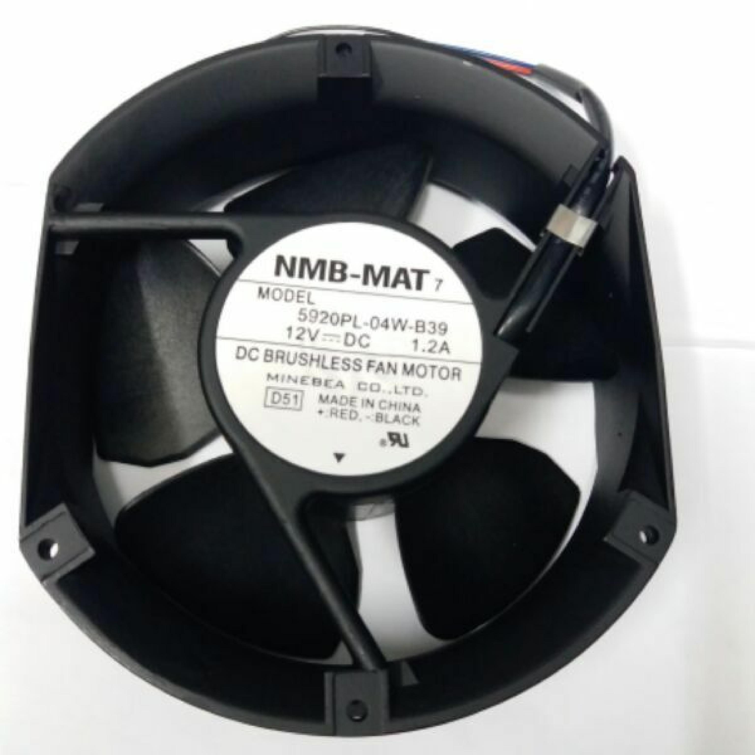 NMB 5920PL-04W-B39 ALUMINUM FRAME FAN15CM 12V DC 1.2AMP 172X150X51MM