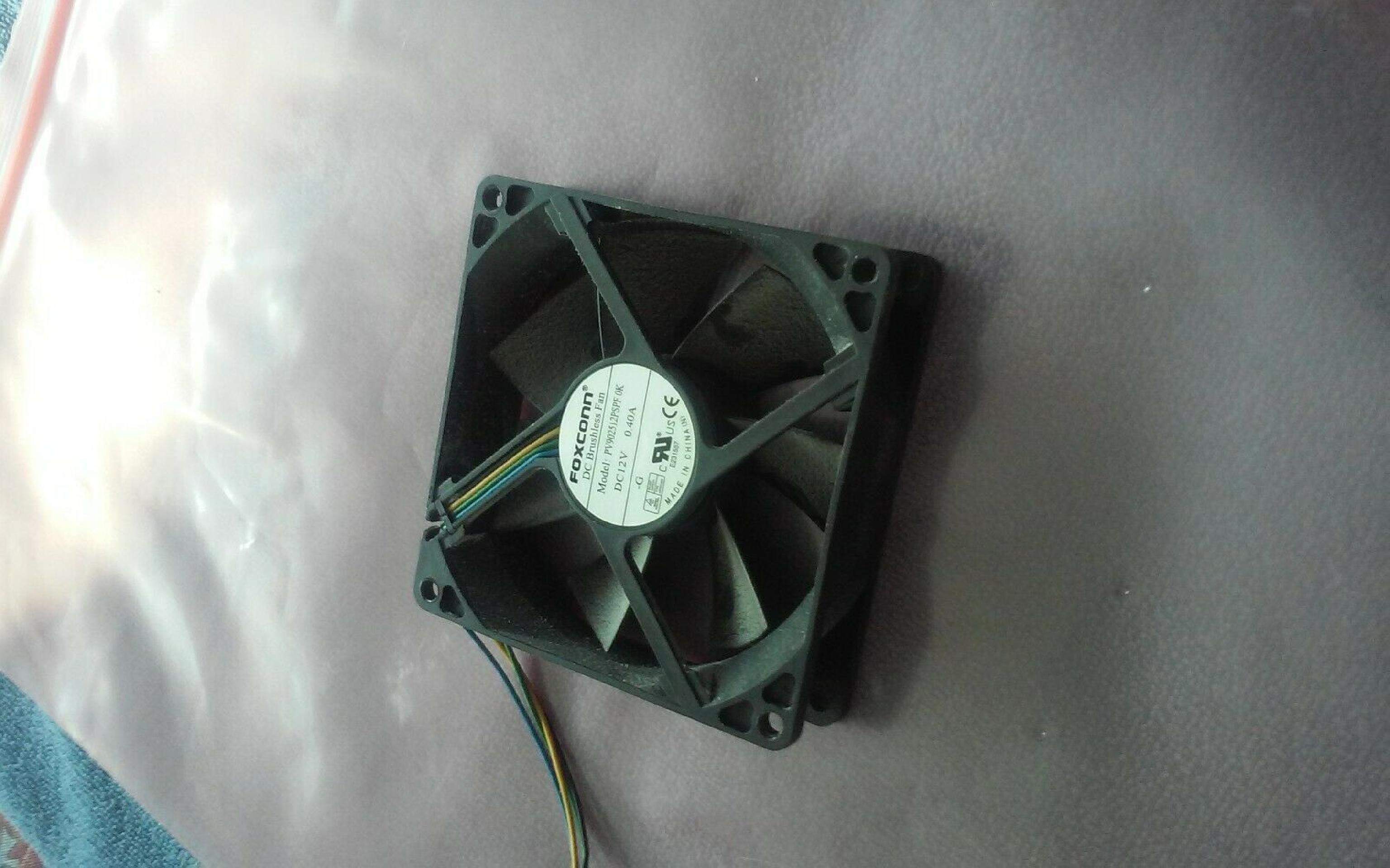 FOXCONN PV902512PSPF HP 92MMX92MMX25MM 4-PIN COOLING PROCESSOR FAN