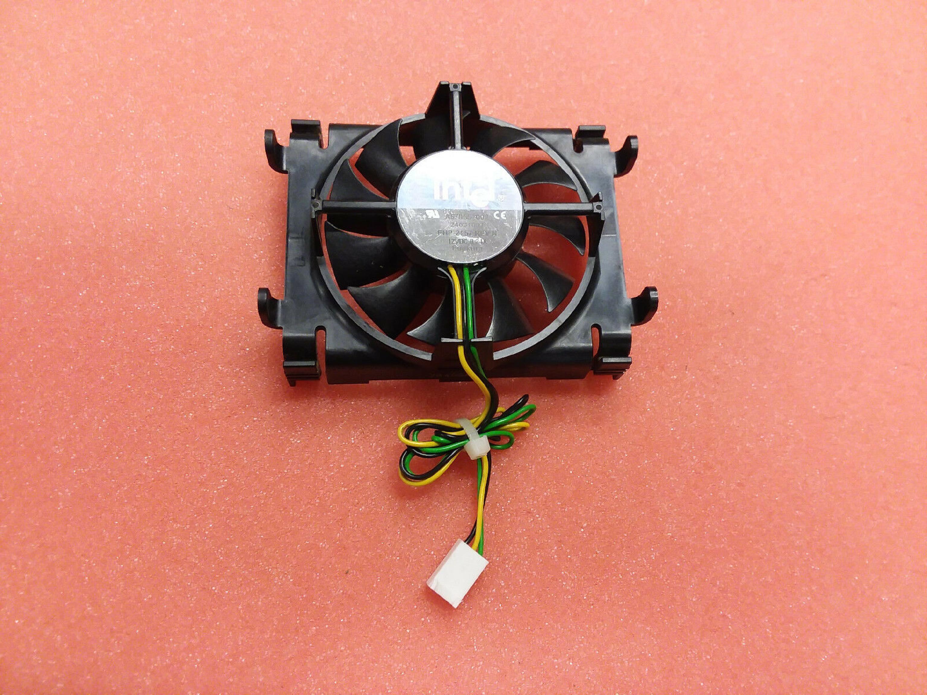 INTEL A57855-002 P4 HEATSINK FAN FHP-2157 REV.M 12VDC 0.24A