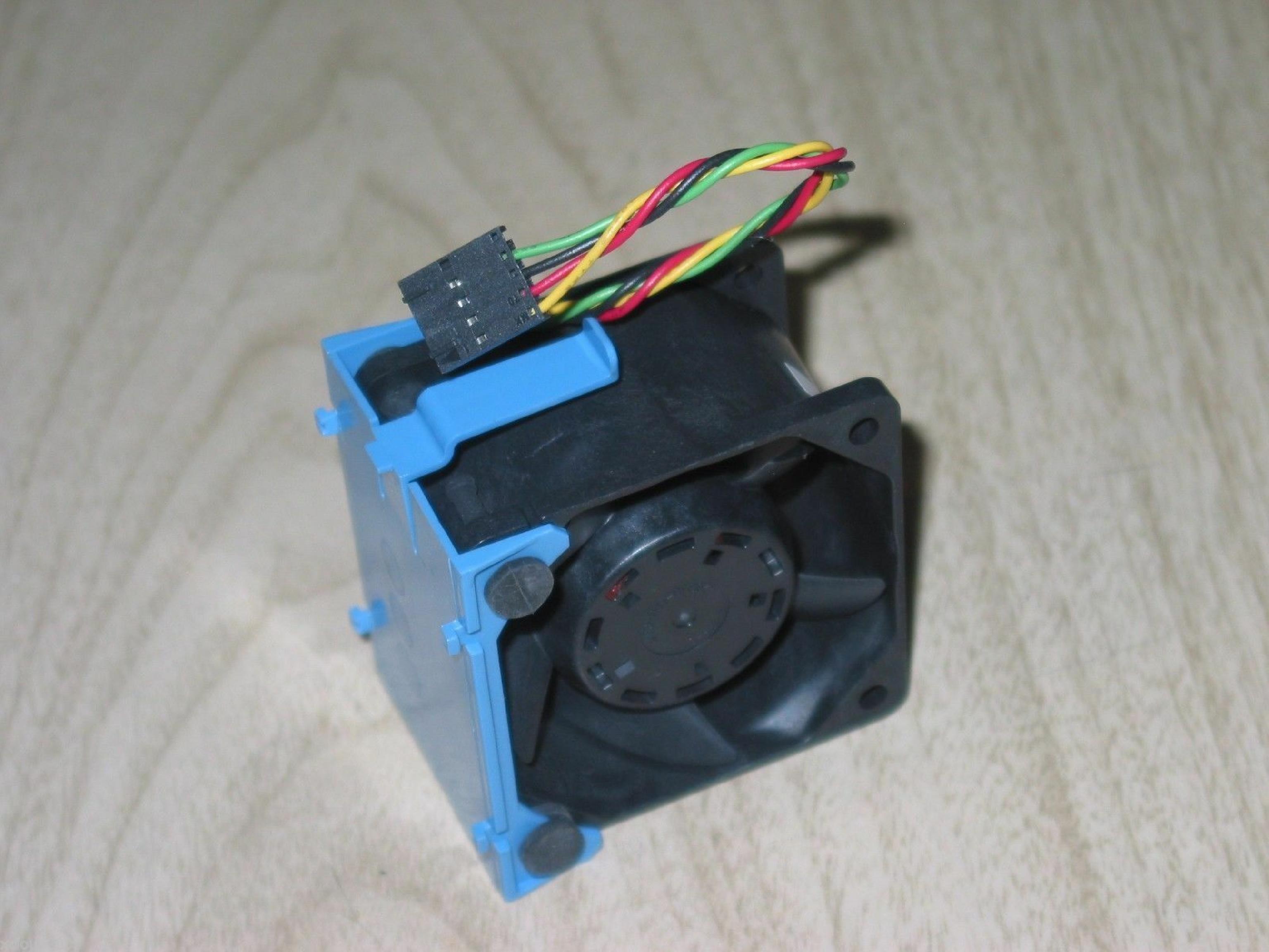 SANYO DENKI / DELL U8679 OPTIPLEX GX520 GX620 USFF CASE FAN 60X60X38MM 12V 60MMX38MM 5 CONNECTOR 4 WIRE 0.43A