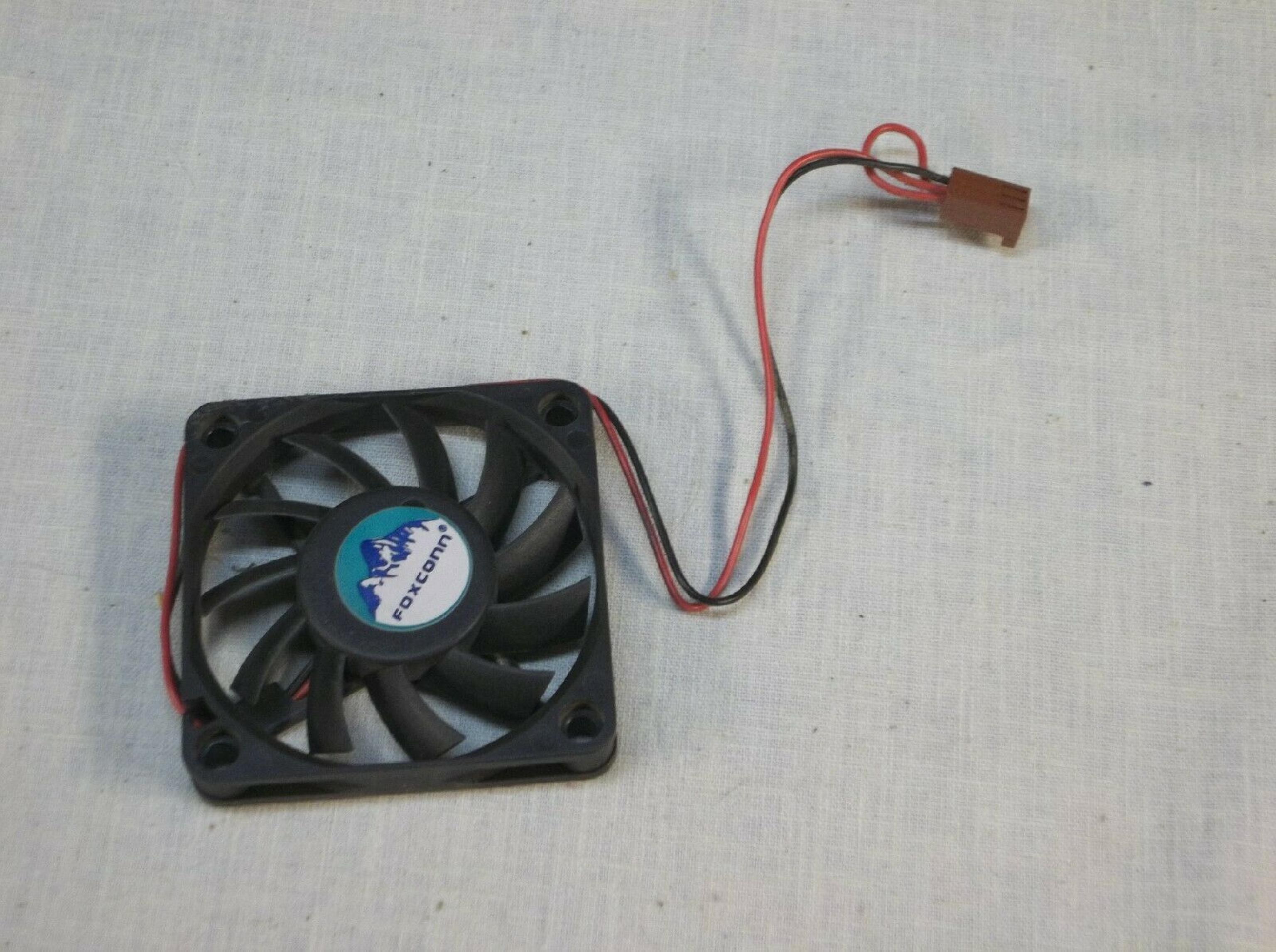 DELTA ELECTRONICS EFB0612HA FAN 12V 0.18AMP, 60MM X 60MM X 10MM, 2WIRE