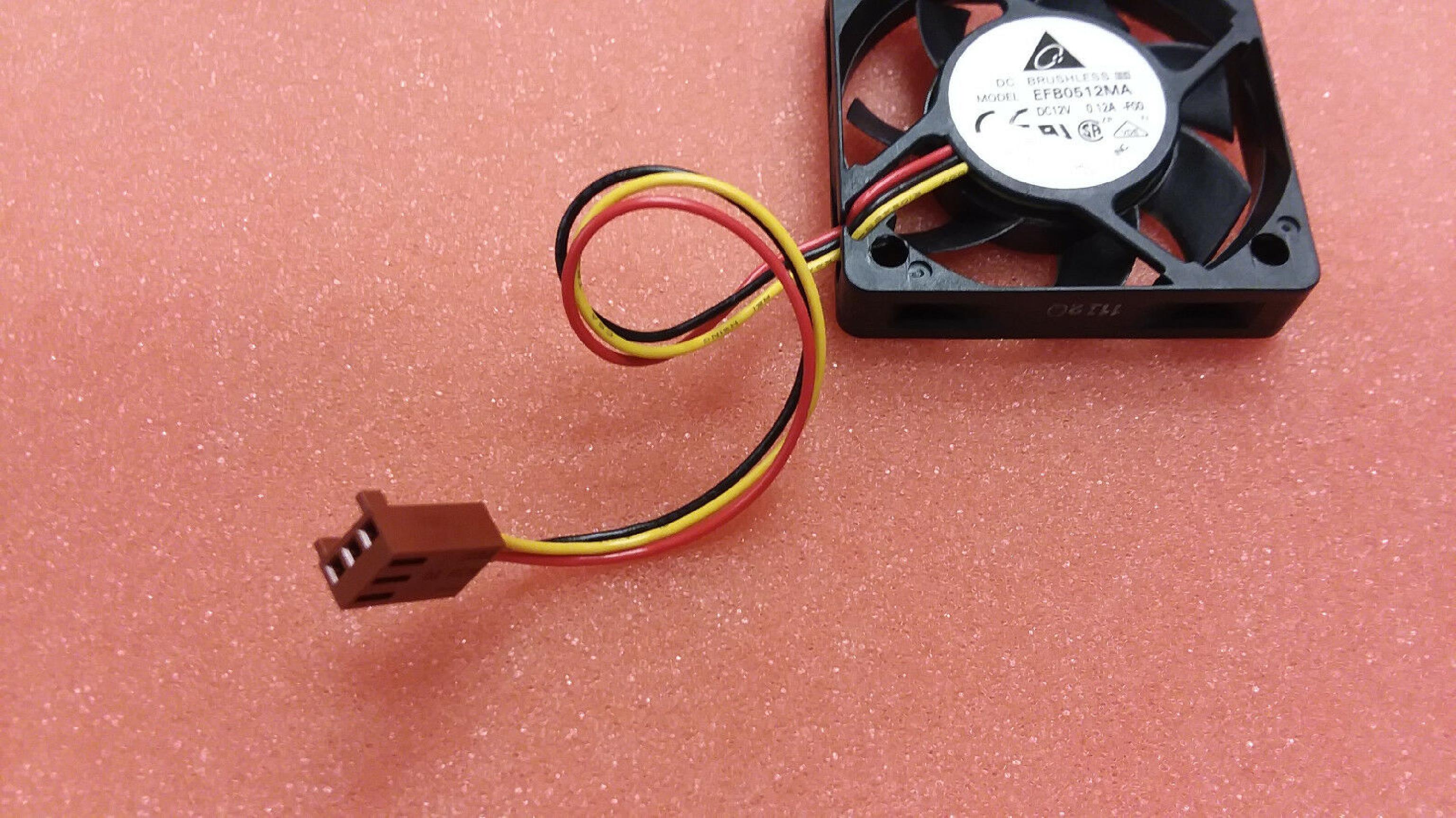 DELTA ELECTRONICS EFB0512MA DELTA 12V DC 0.12A 50X10MM 3-WIRE FAN