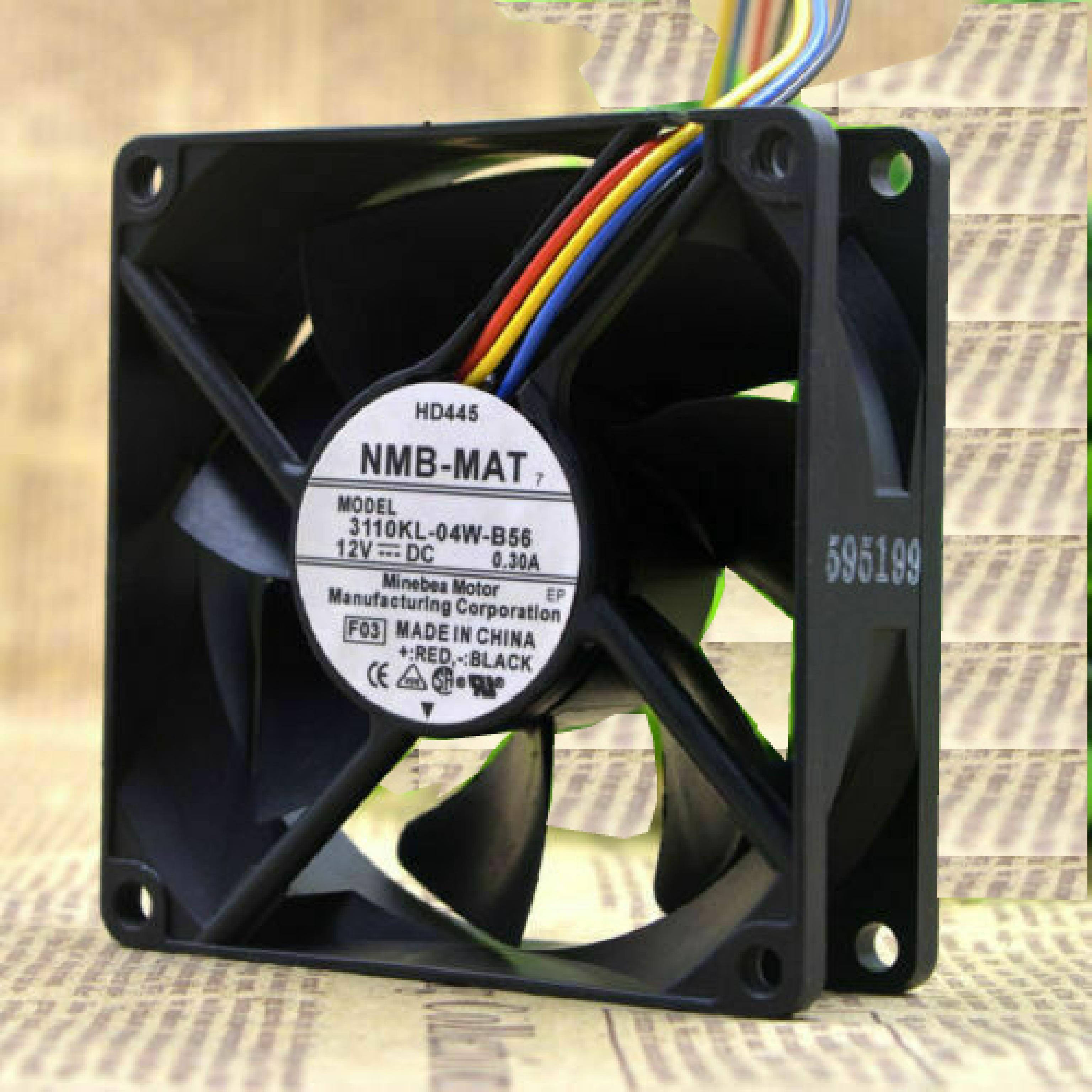 NMB-MAT 3110KL-04W-B56 DELL XPS 700 710 720 690 T7400 HARD DRIVE COOLING FAN