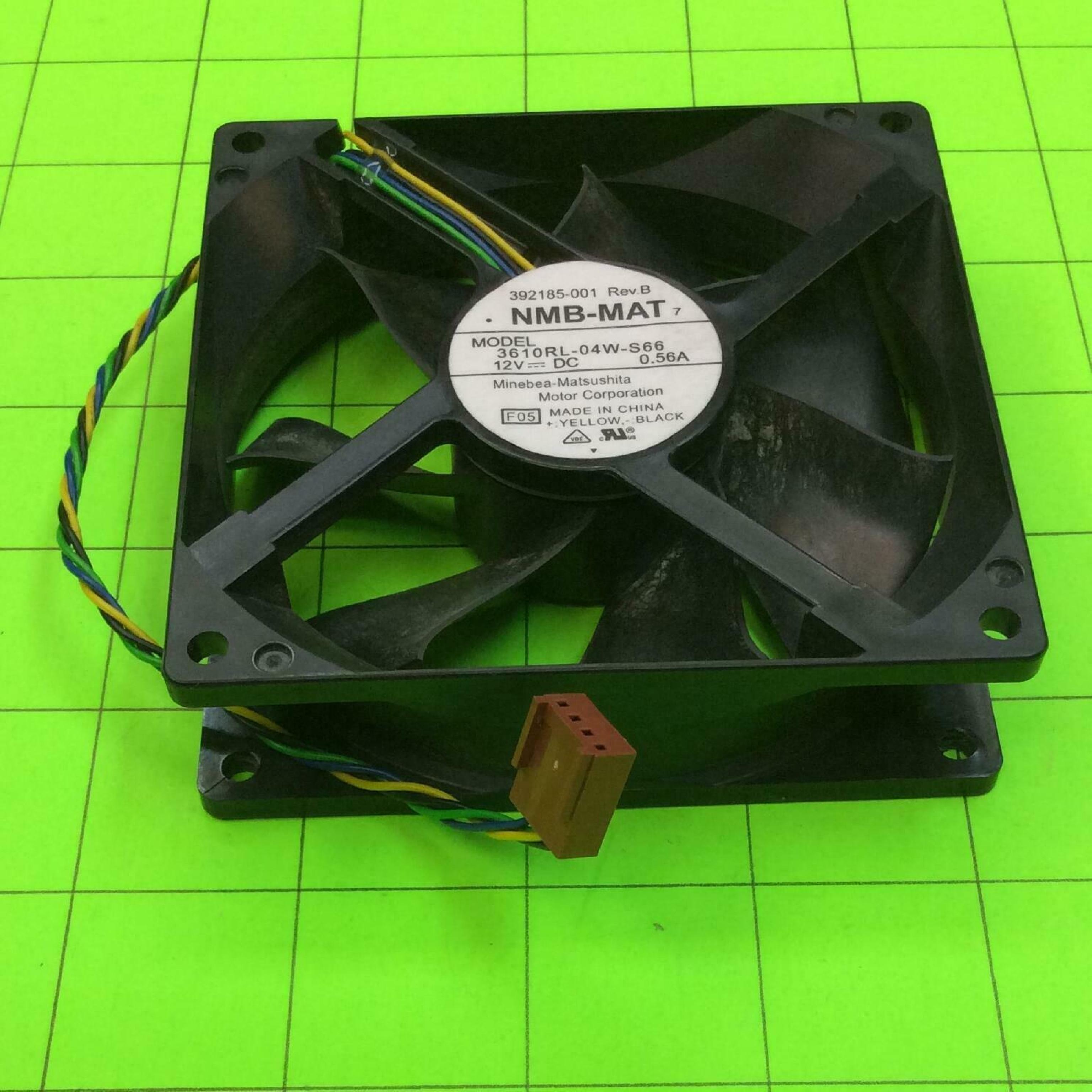 NMB-MAT 3610RL-04W-S66 FAN 12V DC 0.56 AMP 92X92X25MM