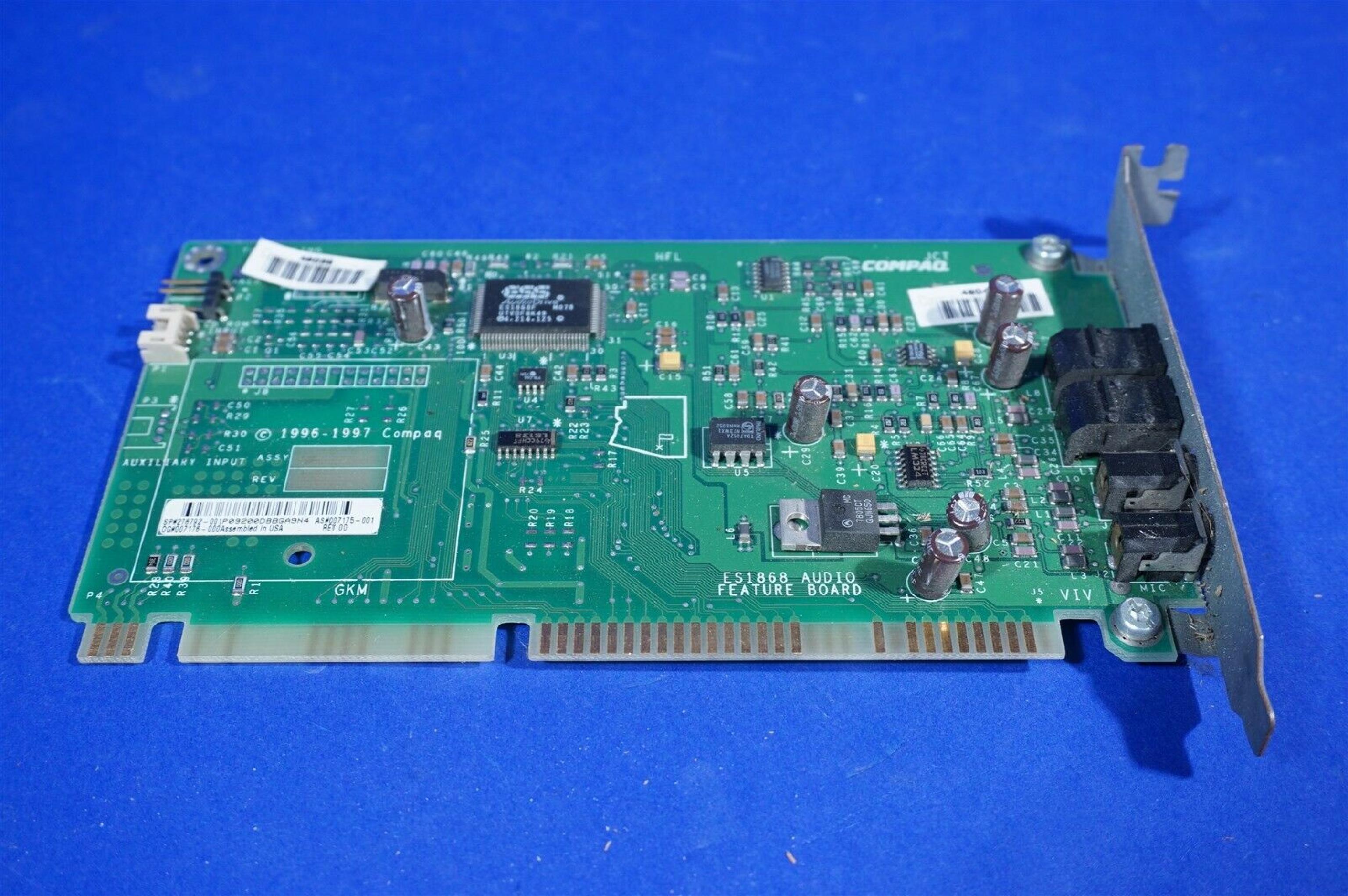 COMPAQ / HEWLETT PACKARD / HP X071 BUSINESS PRO AUDIO BOARD