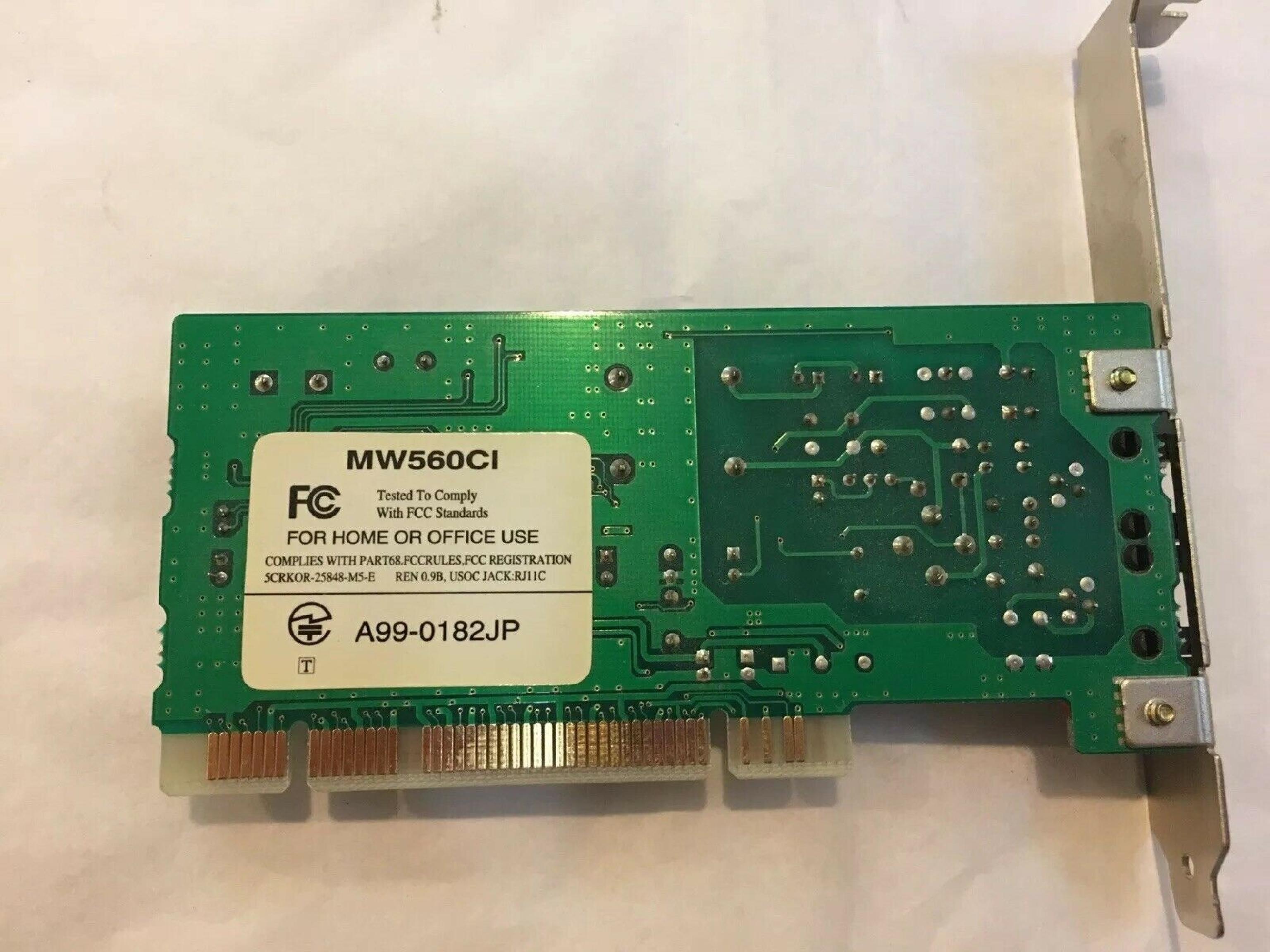 CONEXANT MW560CI 56K INTERNAL MODEM PCI