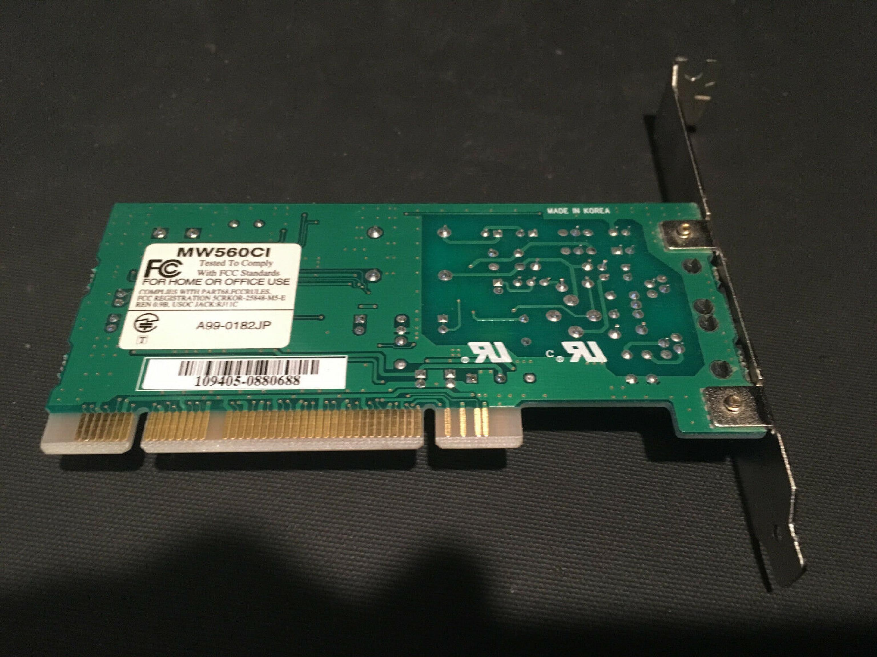 CONEXANT MW560CI 56K INTERNAL MODEM PCI