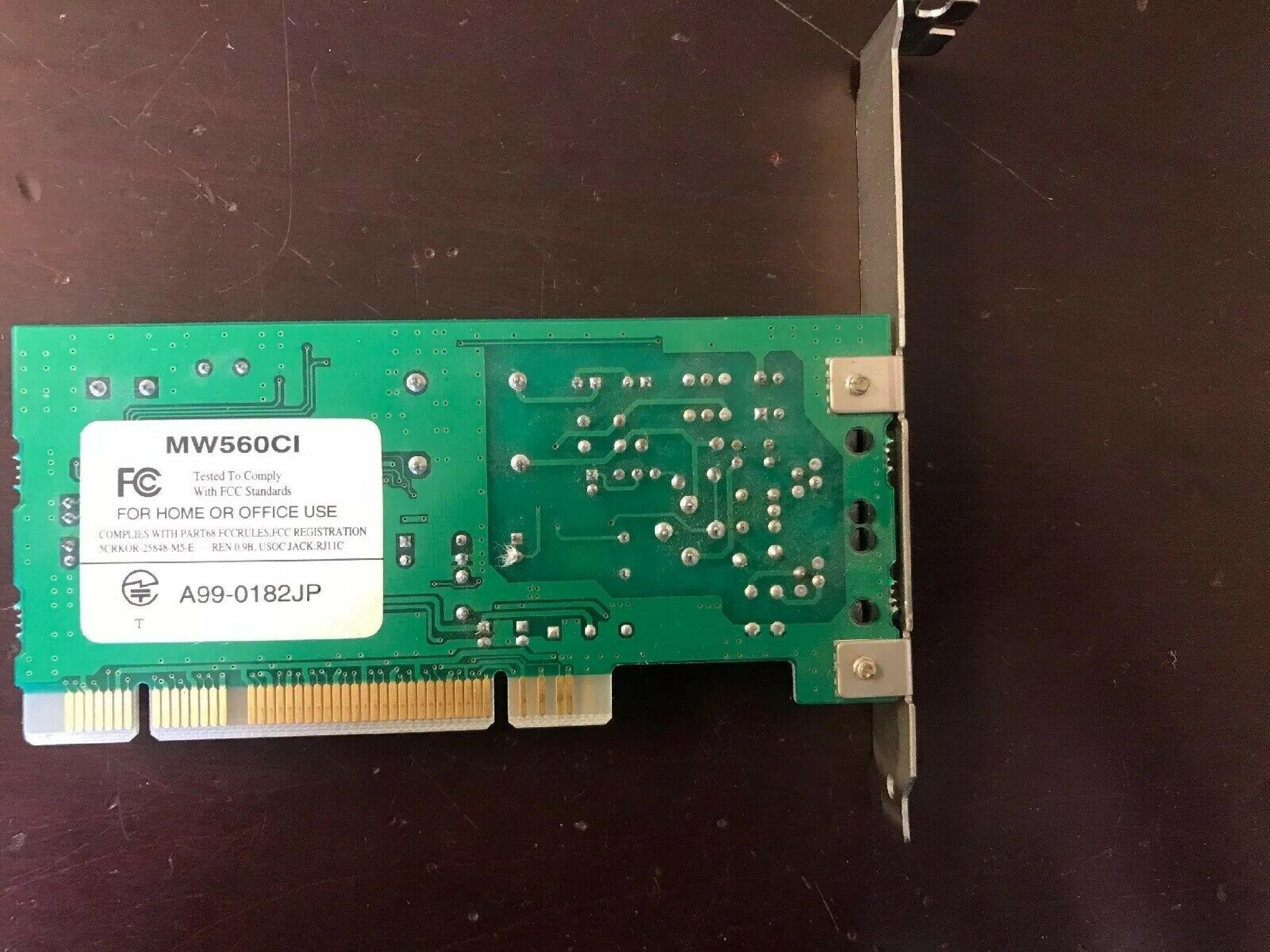 CONEXANT MW560CI 56K INTERNAL MODEM PCI