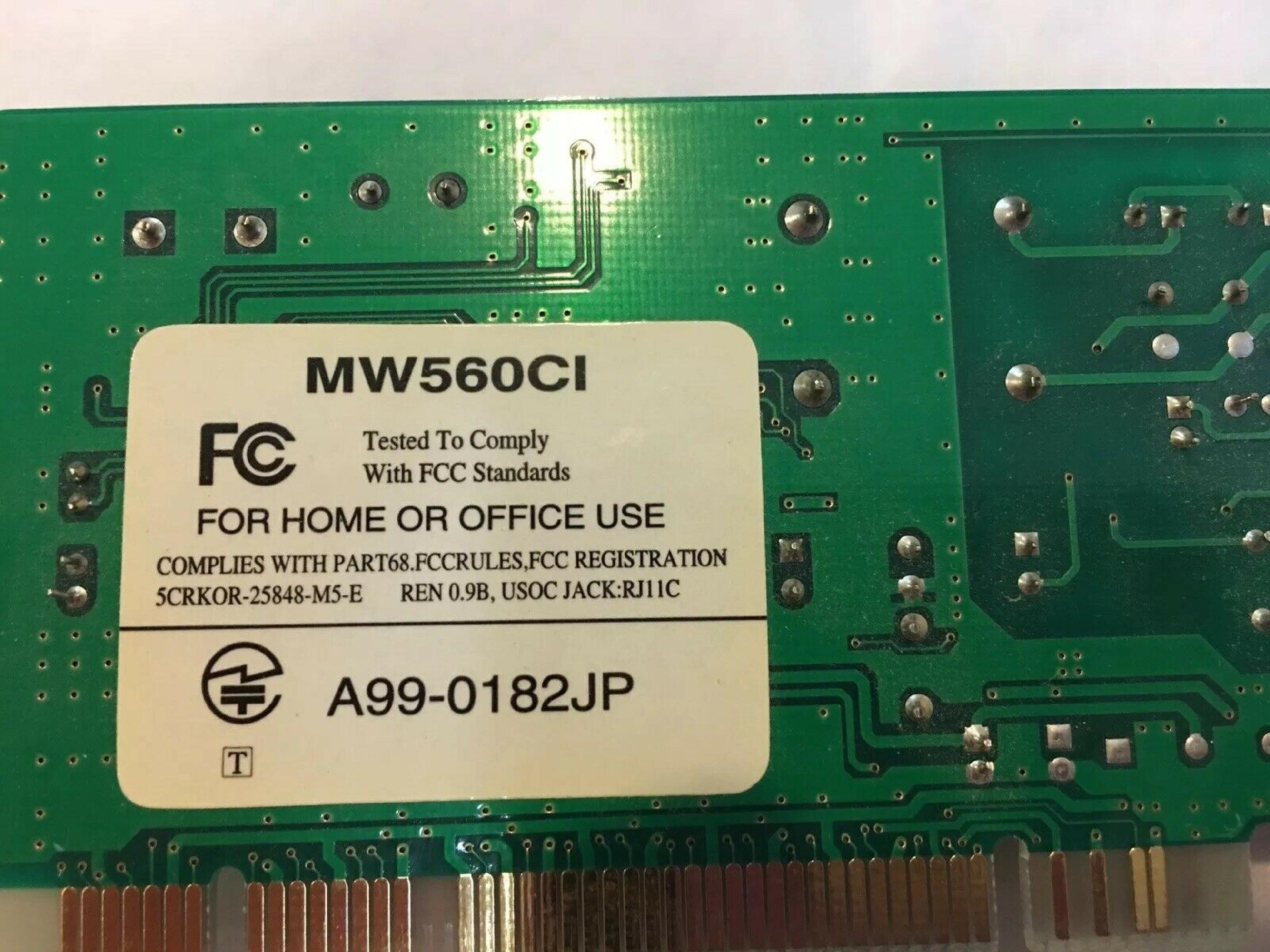 CONEXANT MW560CI 56K INTERNAL MODEM PCI