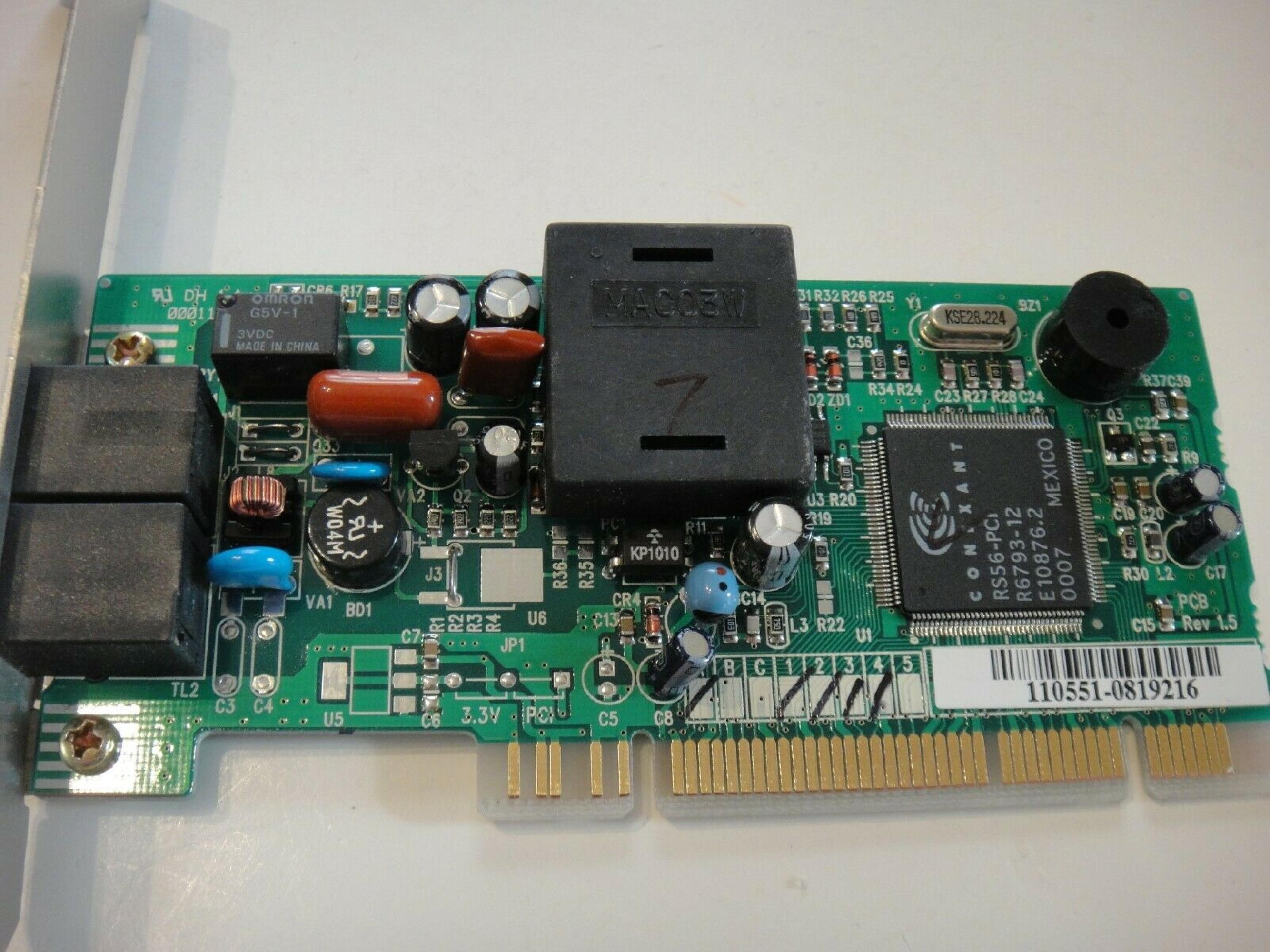 CONEXANT A99-0182JP 56K INTERNAL MODEM PCI