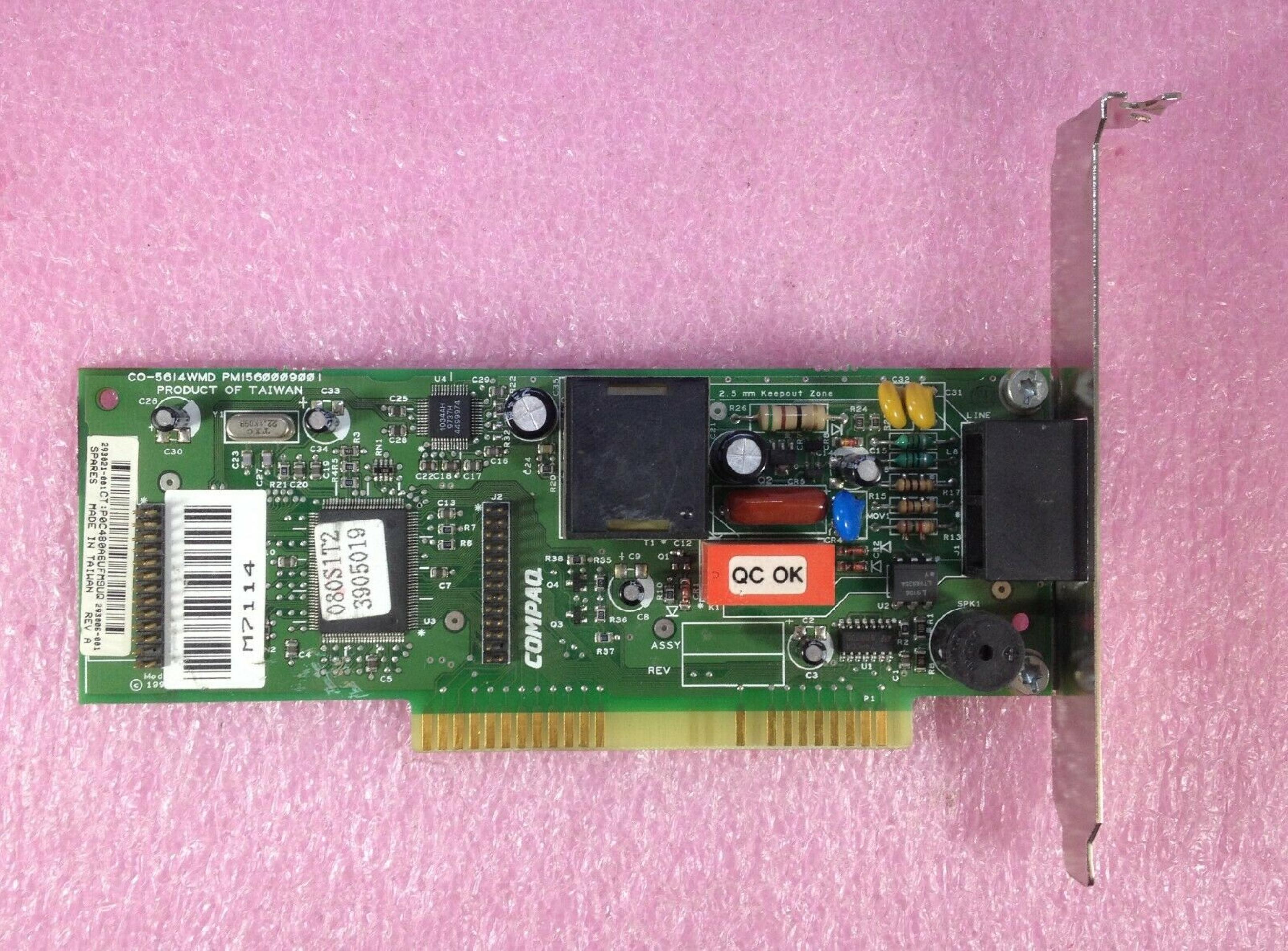 COMPAQ / HEWLETT PACKARD / HP 293021-001 SPS-MDM/33.6/56K/DATA/FAX