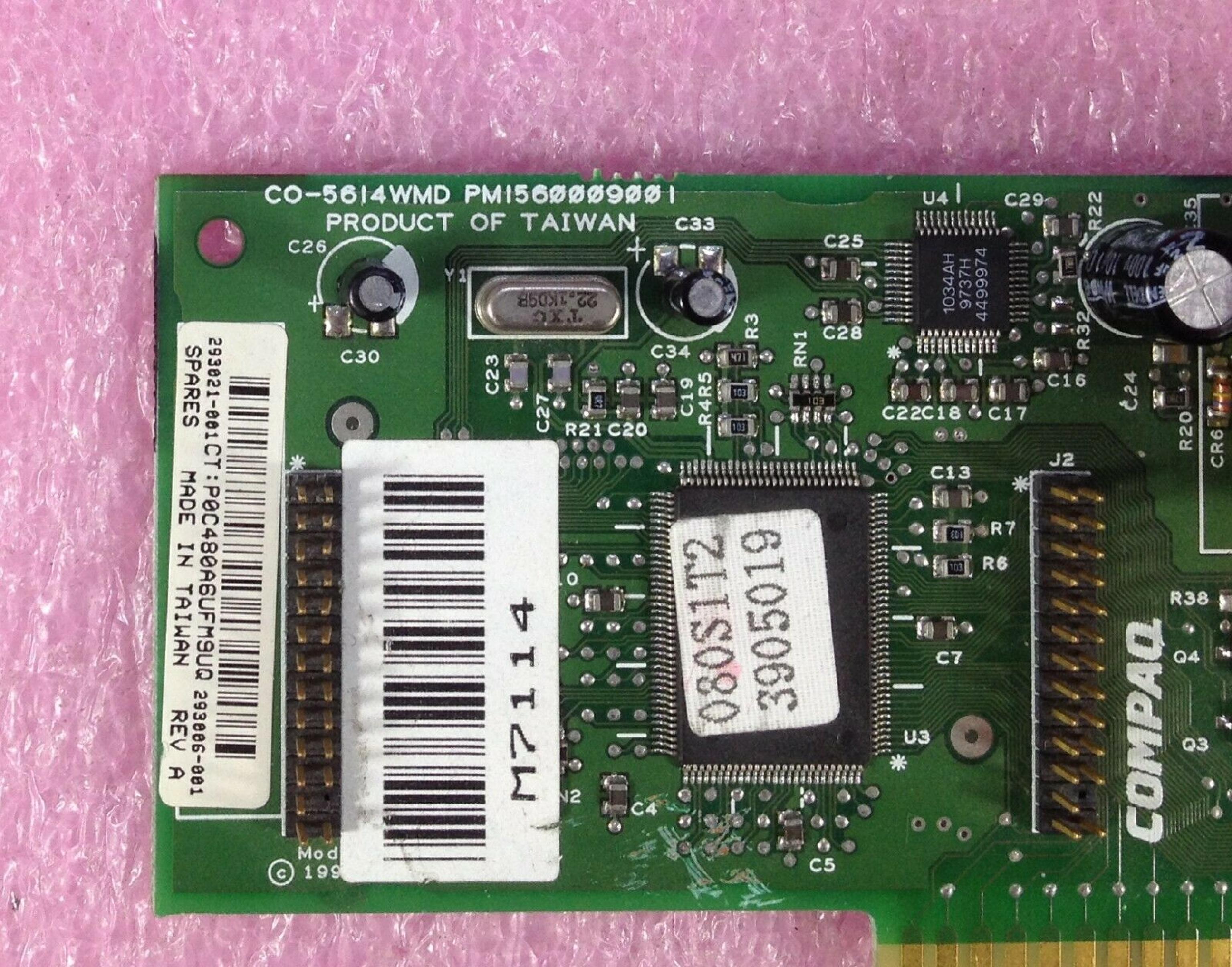 COMPAQ / HEWLETT PACKARD / HP 293021-001 SPS-MDM/33.6/56K/DATA/FAX