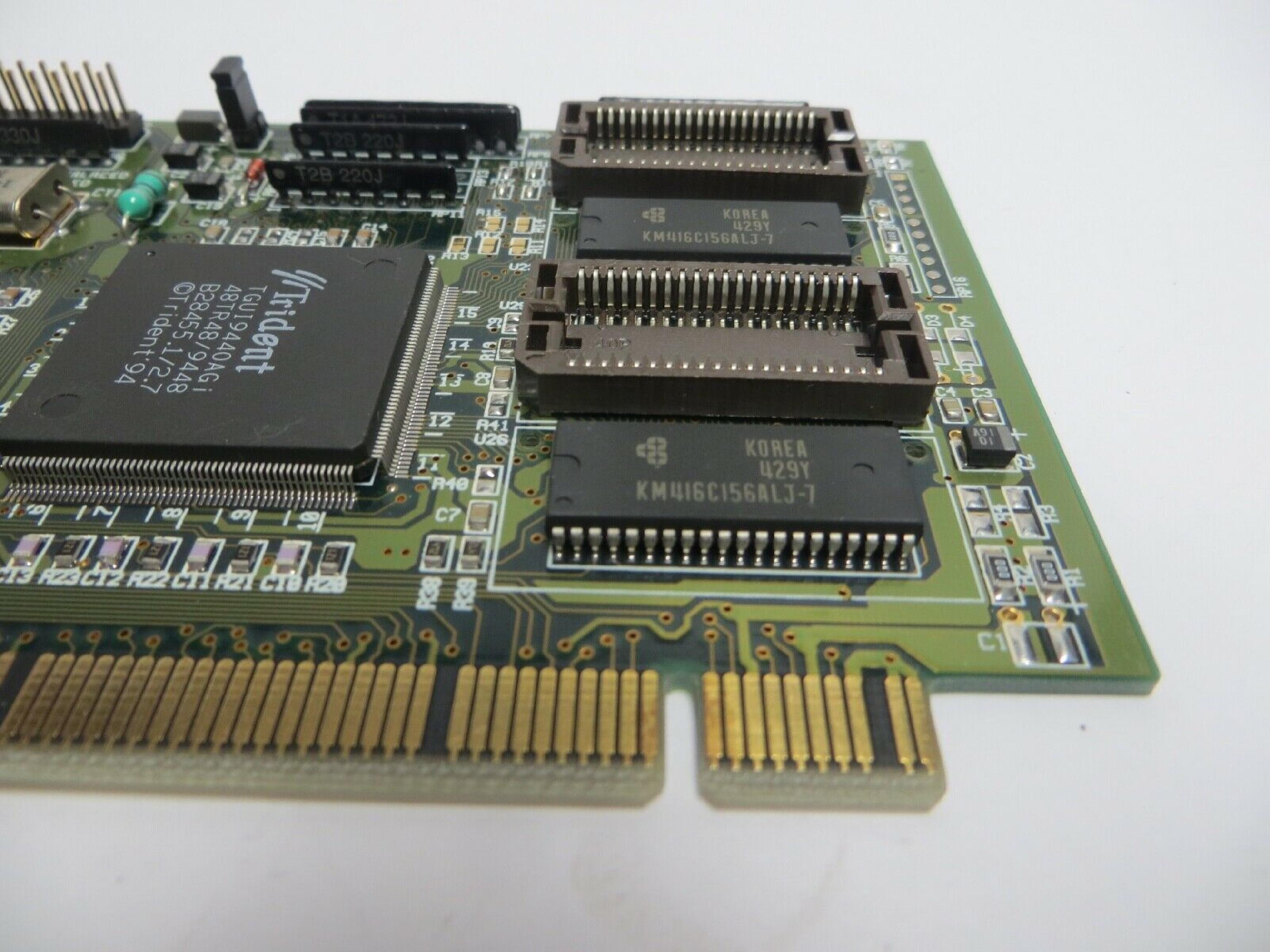 TRIDENT MICROSYSTEMS JA-82 ML-E BOARD VIEDO CARD