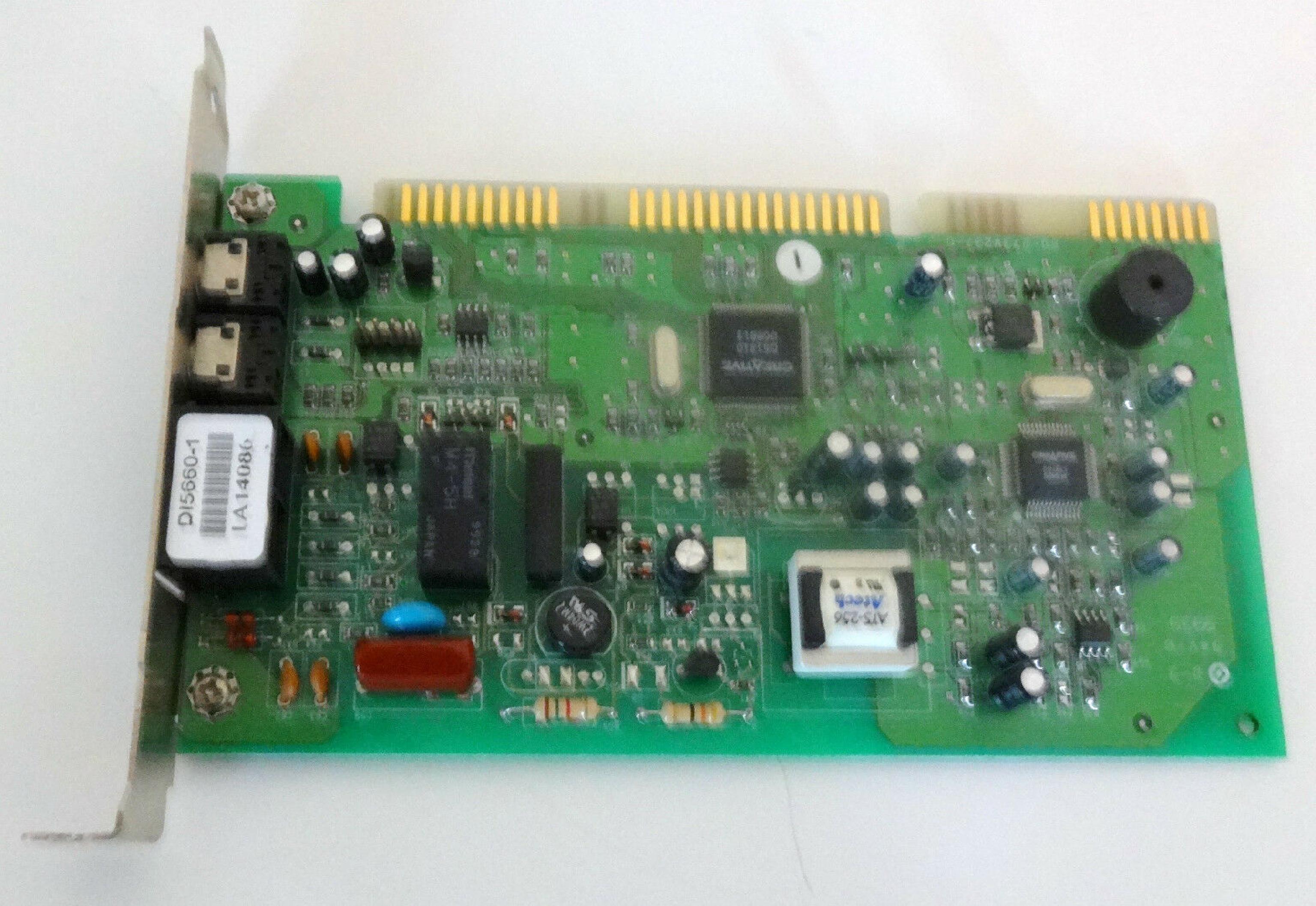 CREATIVE LABS D15660/3660 MODEM BLASTER ISA CARD