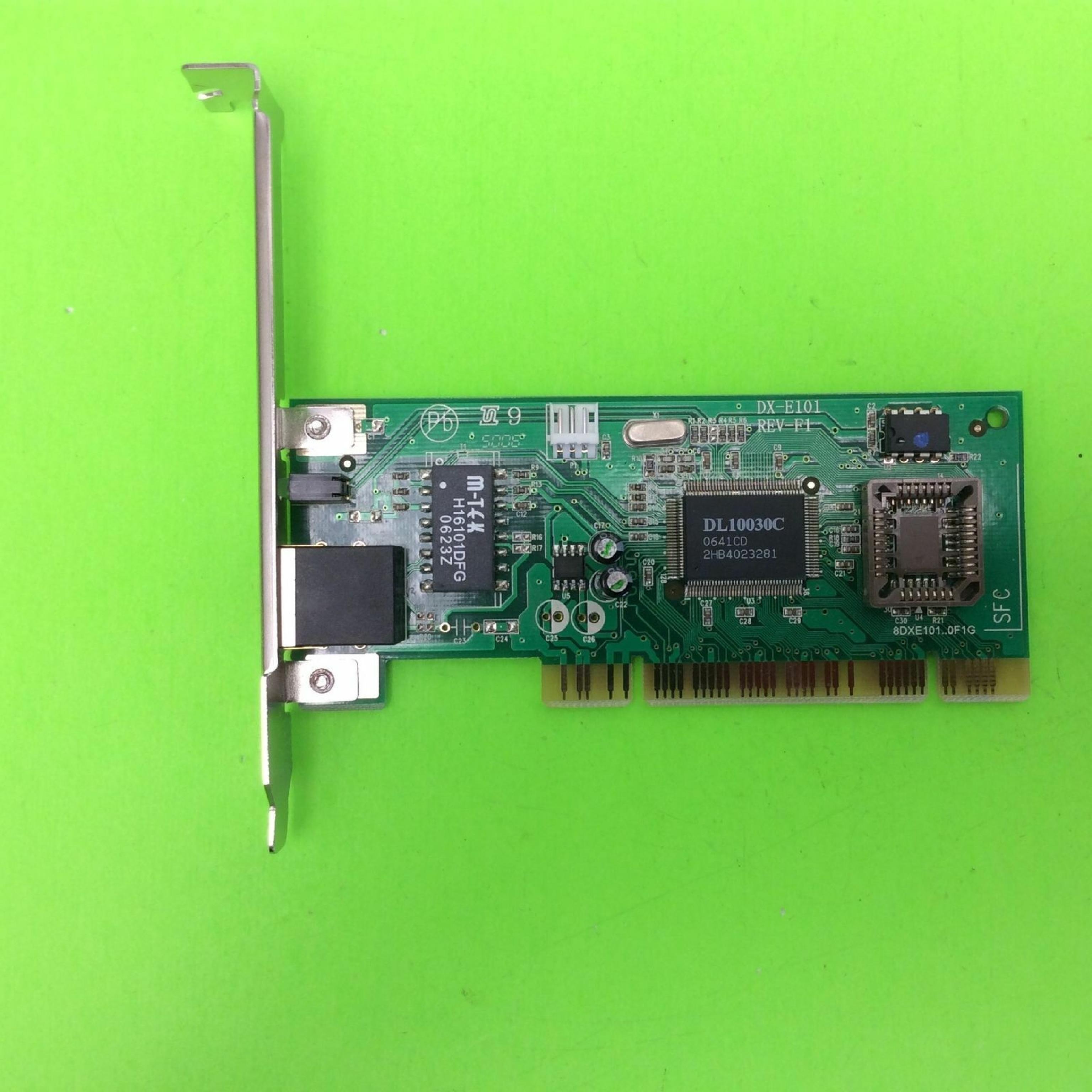 DYNEX DX-E101 10/ 100MBPS FAST ETHERNET 32BIT PCI ADAPTER