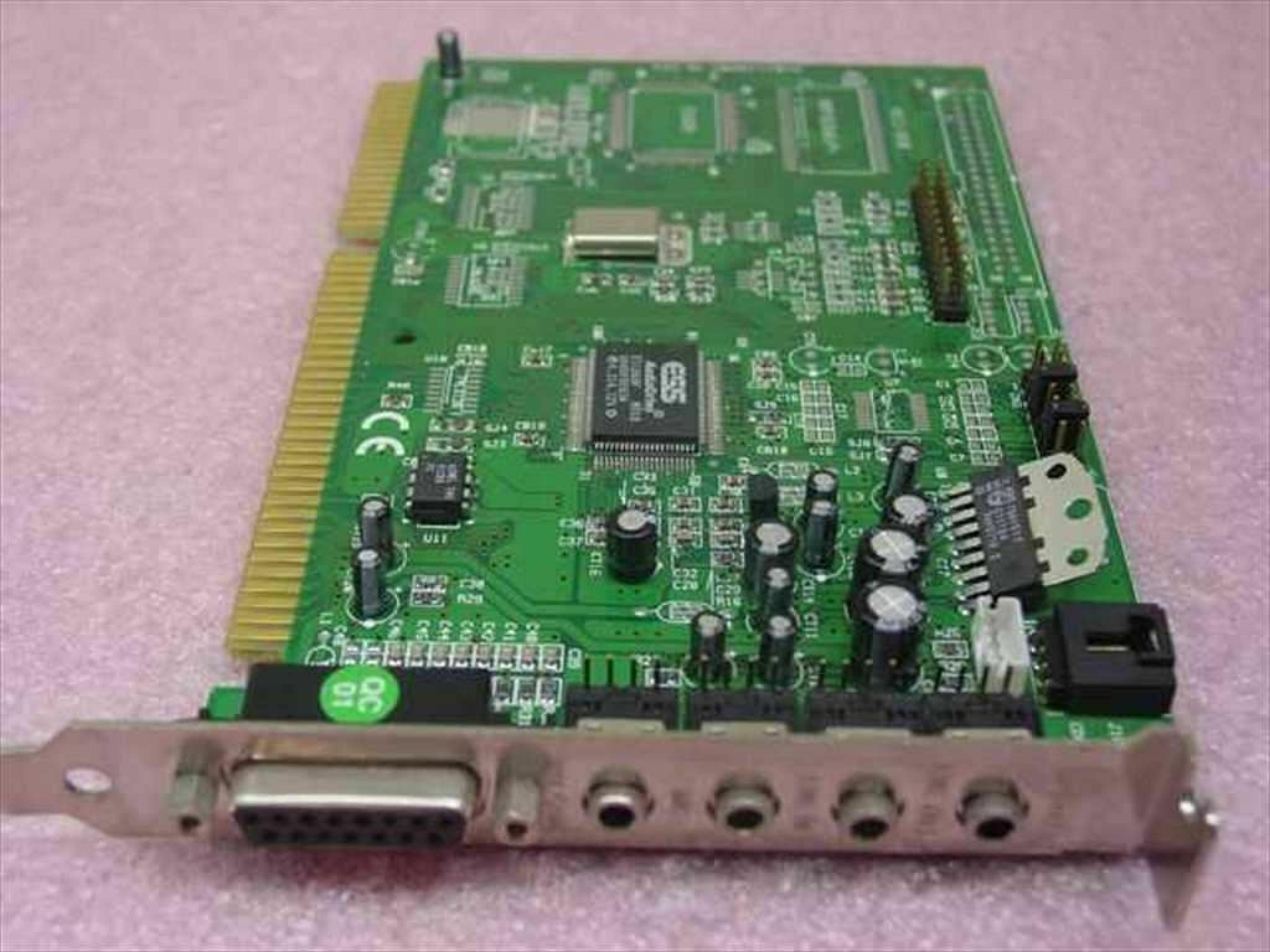 ESS A111-810 16-BIT ISA SOUND CARD LINE IN-OUT MIC SPEAKER MIDI/GAME