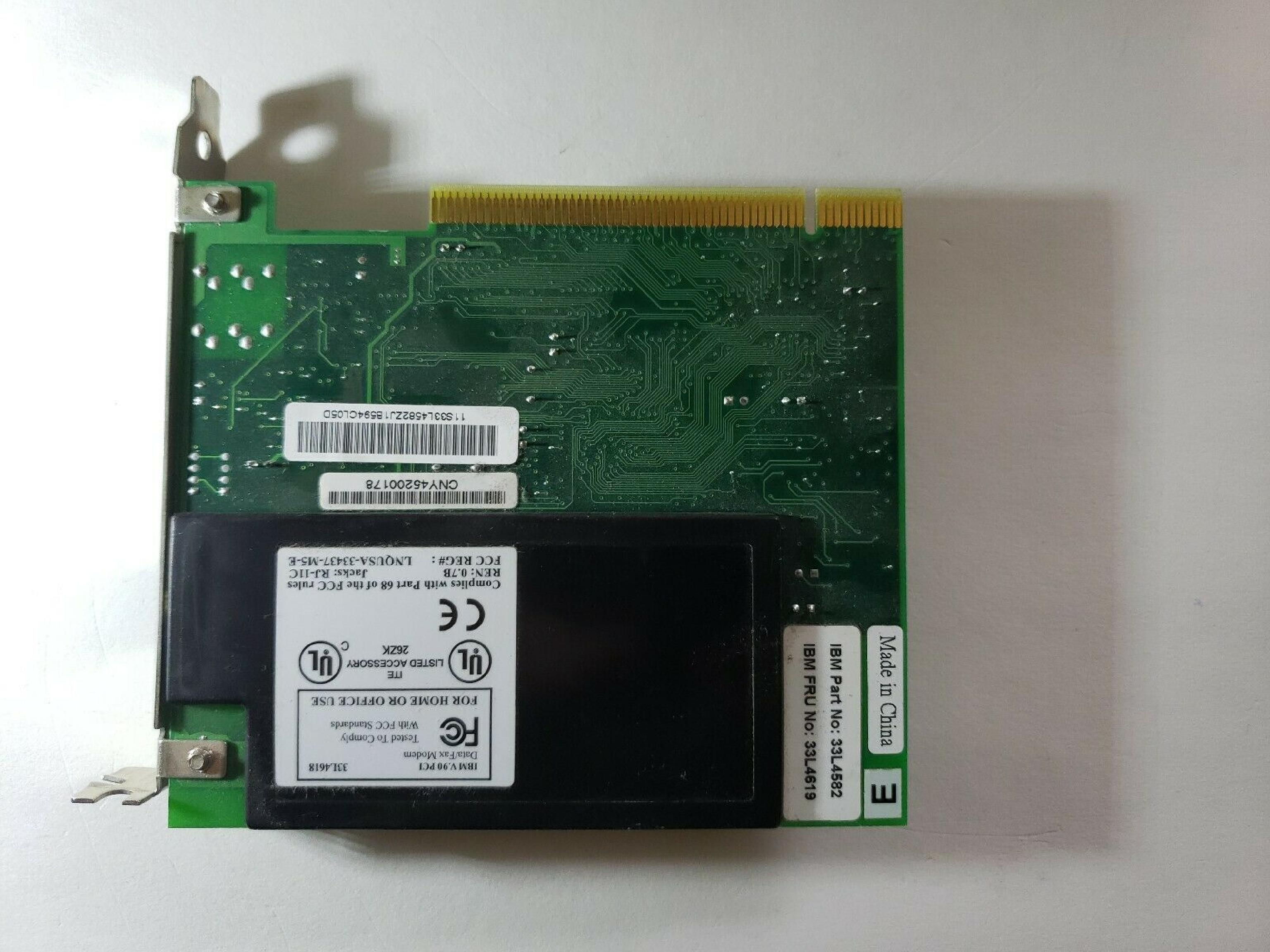 IBM 33L4582 56K V.90 PCI DATA FAX MODEM