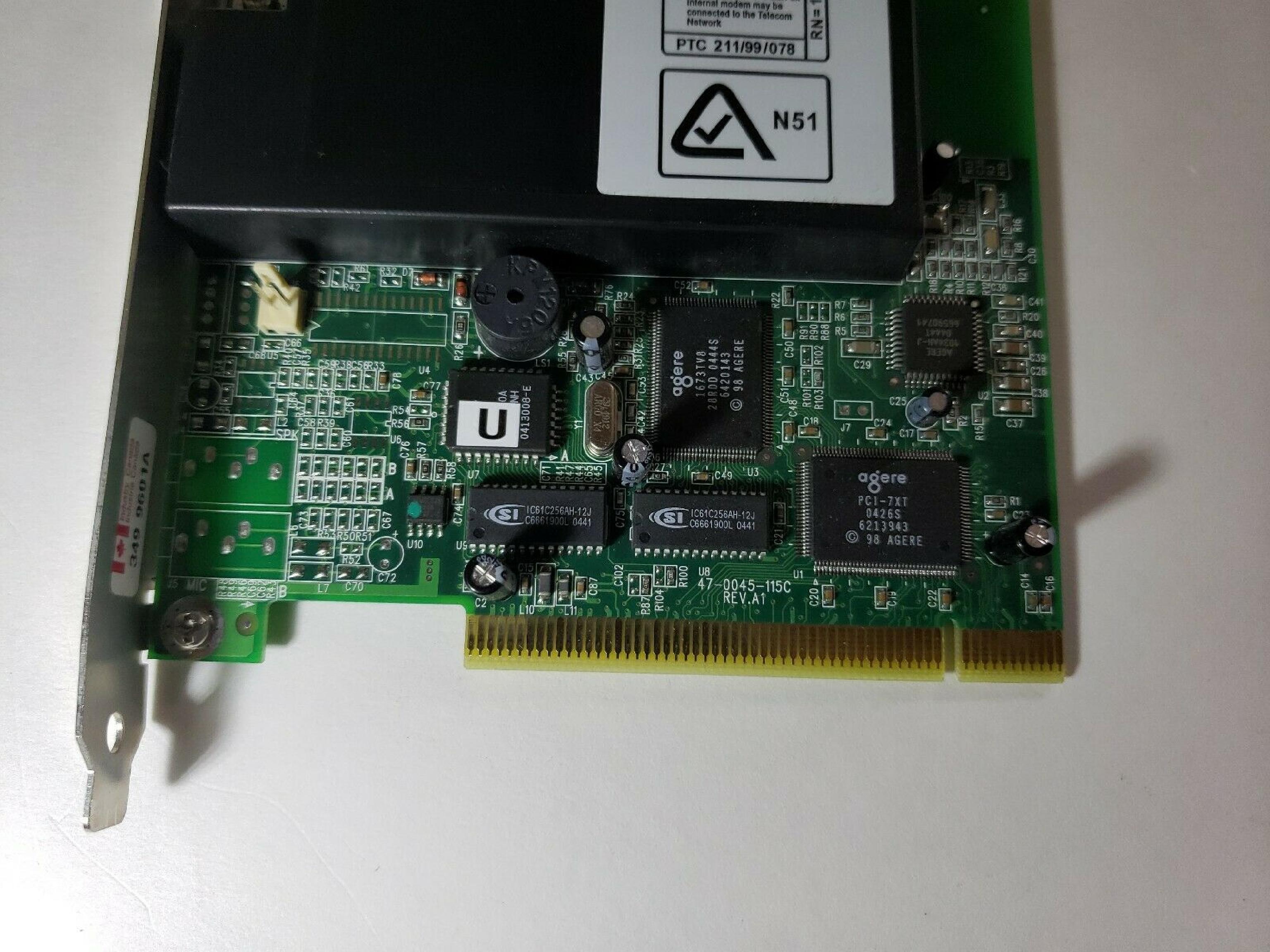 IBM 33L4619 56K V.90 PCI DATA FAX MODEM